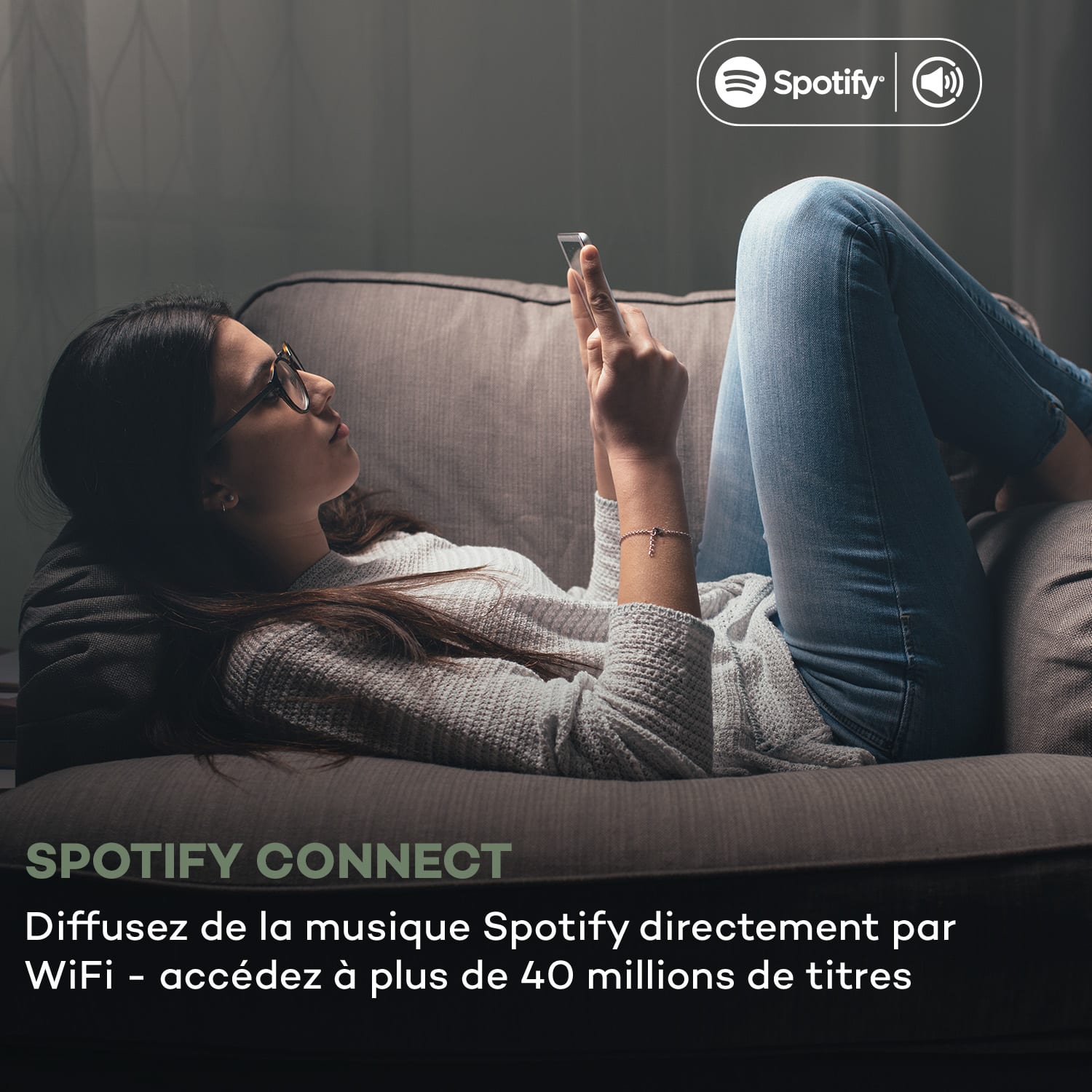 Connect CD MKII Radio Internet Lecteur multimédia BT MP3 DAB+ Spotify Connect Radio