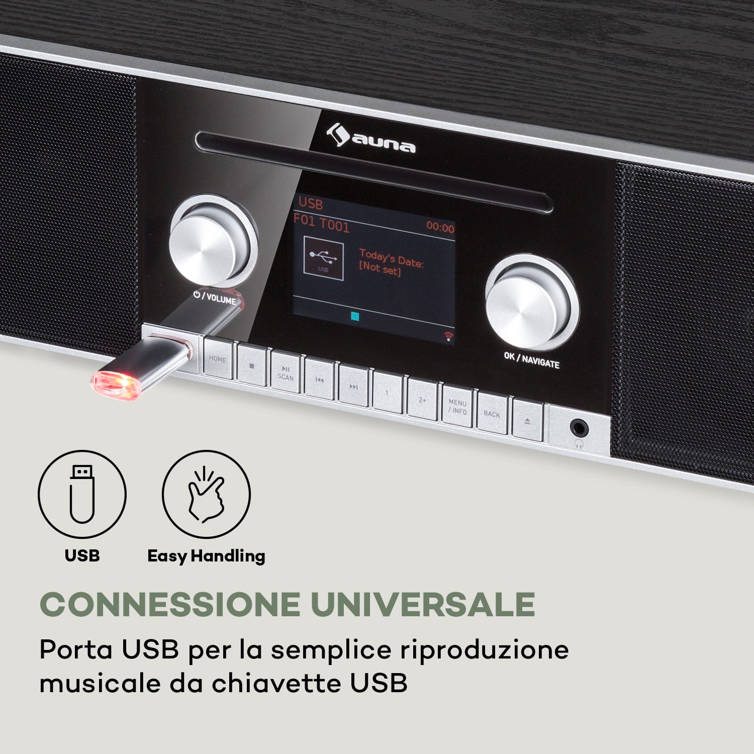 Connect CD MKII Internet Radio Media Player BT MP3 DAB+ Spotify Connect  