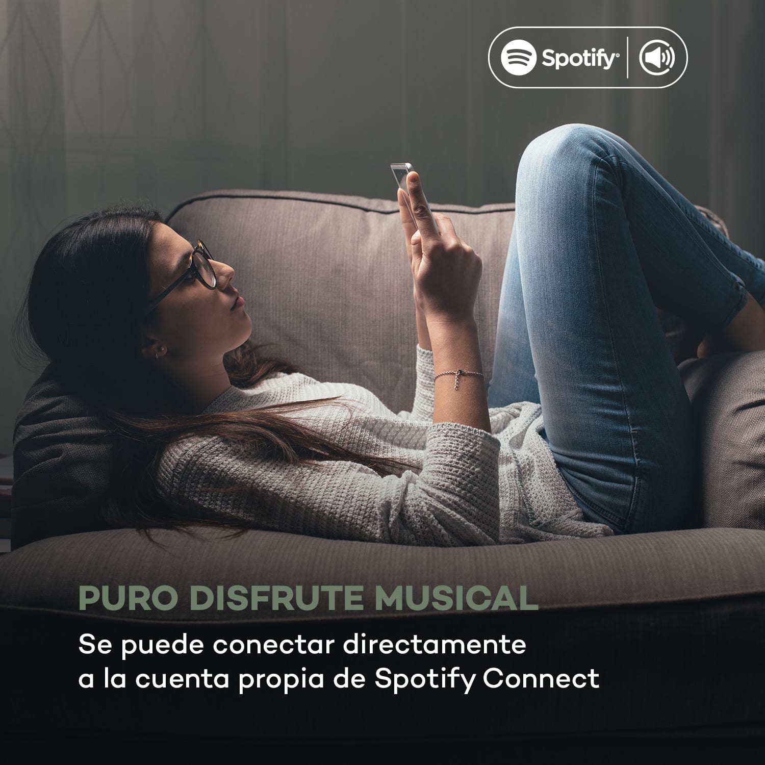 Connect 150 MKII 2.1 Radio por Internet DAB/DAB+/FM Spotify BT pantalla TFT de 2,8 pulgadas Nuez