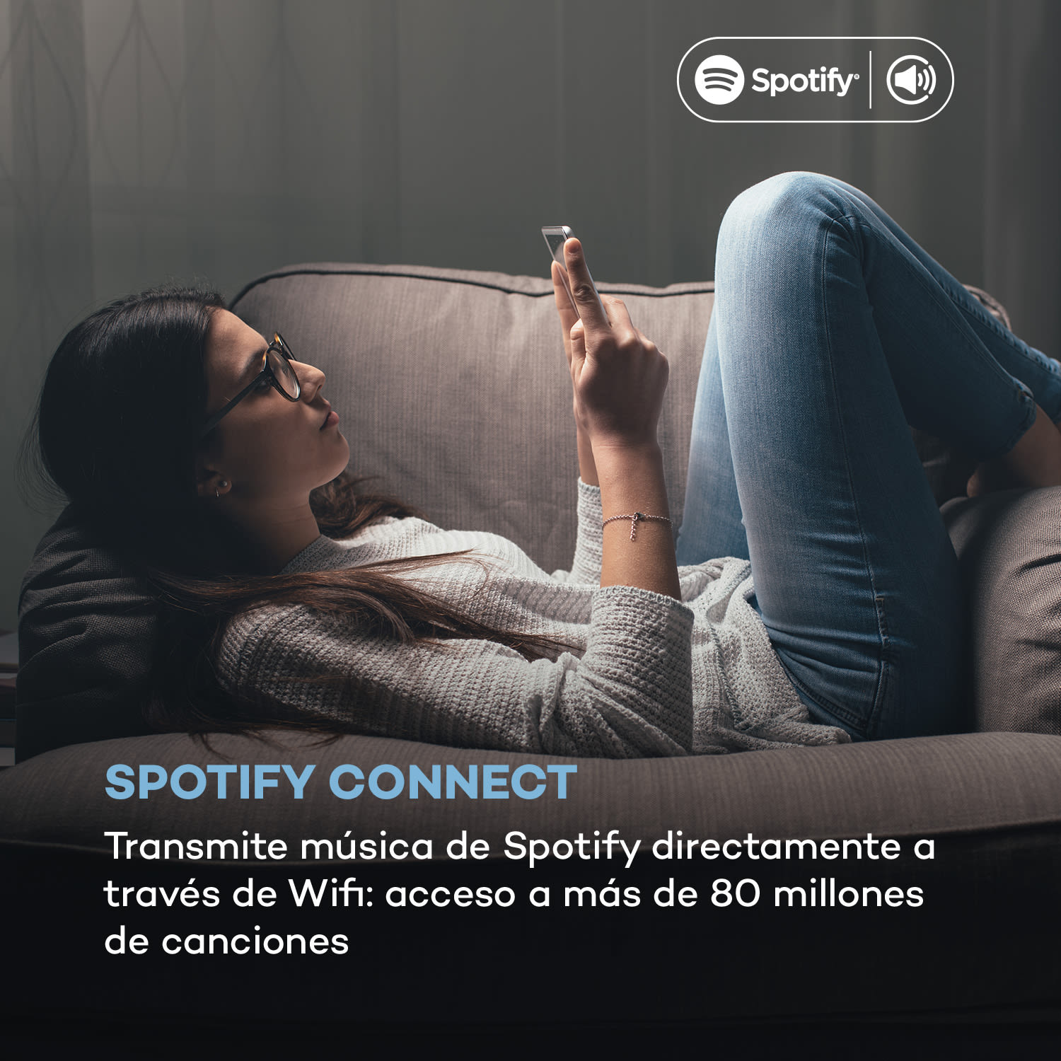 Connect Soundchef MKII radio de cocina bajo mueble radio por Internet DAB+ FM 2x3" altavoces Pino