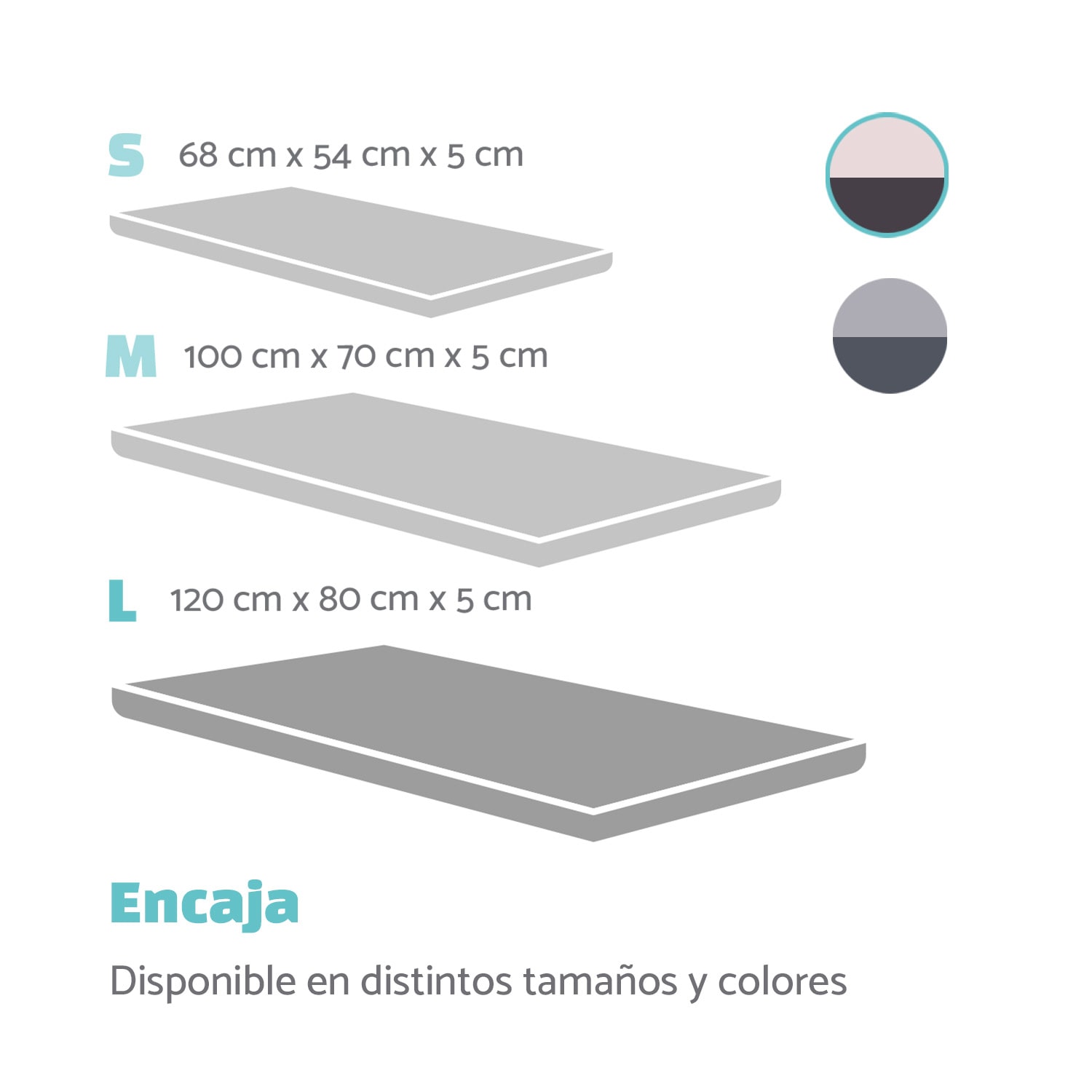 Finn Cama para perros Colchón para perros | Lavable | Antideslizante | Transpirable | Poliéster/Lana | Tamaño M (120 x 5 x 80 cm) 