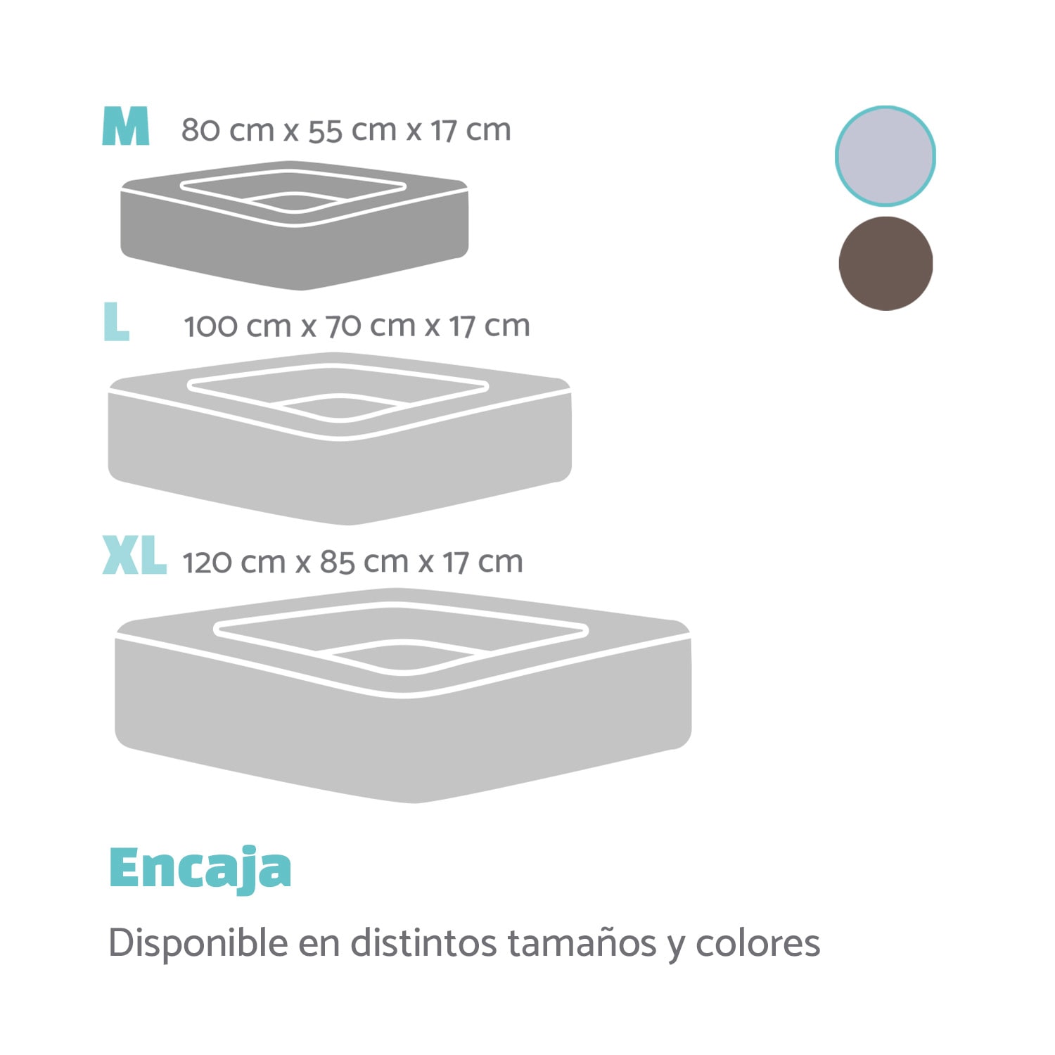 Bruno Cama para perros Cesta para perros | Lavable | Ortopédica | Antideslizante | Transpirable | Espuma viscoelástica | Tamaño M (80 x 17 x 55 cm) 