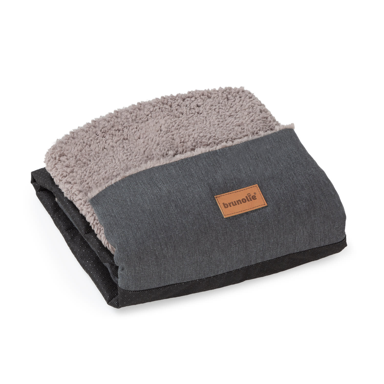Emma, Dog Bed Replacement Cover, Washable, Non-Slip, Breathable, Size M (80 x 20 x 70 cm) M | Mid Gray