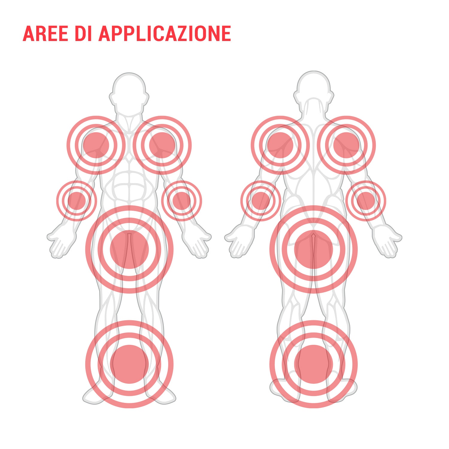 Dacso, Set di palline massaggianti Essential, 2 x sfere lacrosse 6 cm (Ø), automassaggio 