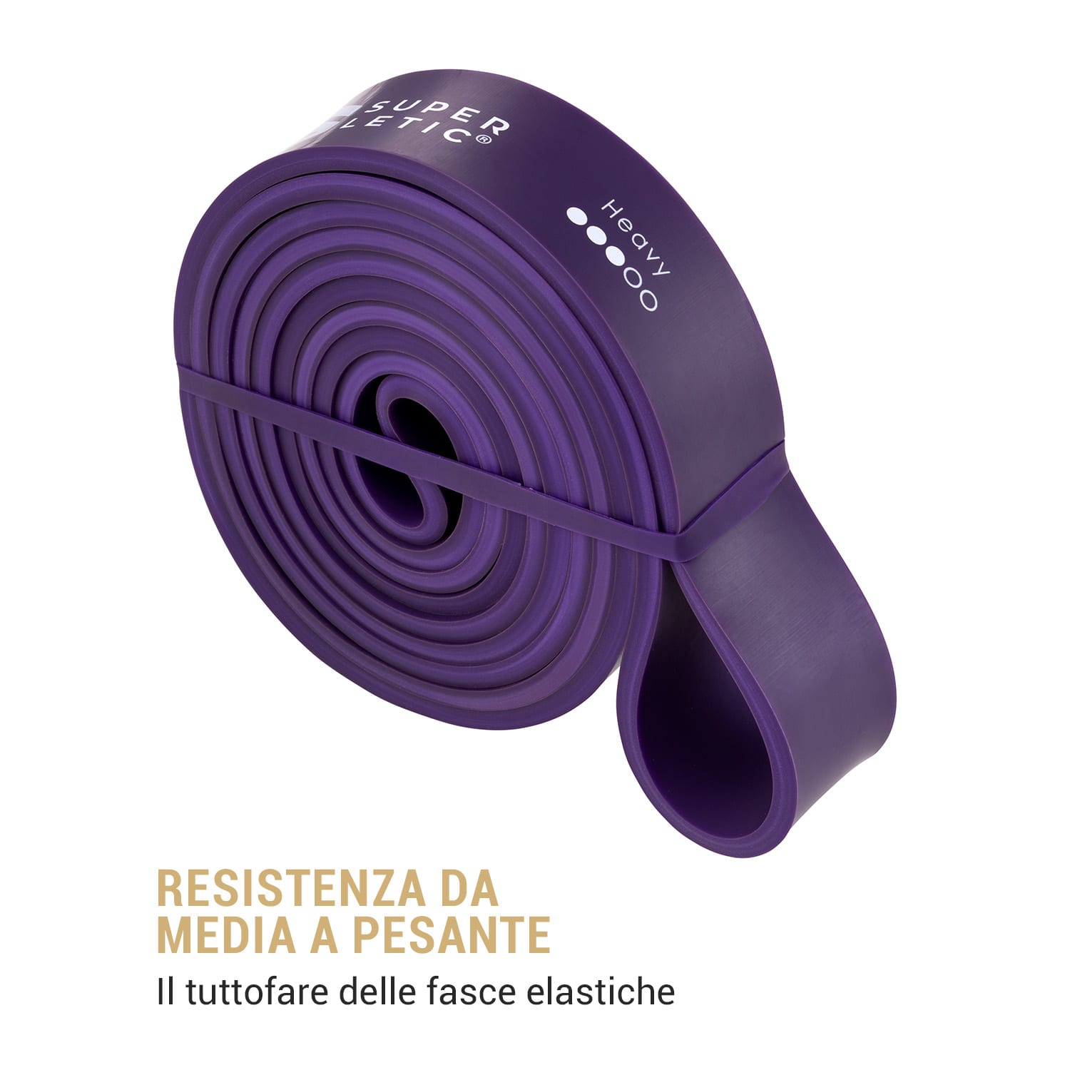 Uros, Powerband, set da 3 fasce elastiche, loop, 100% latex 3er-Set