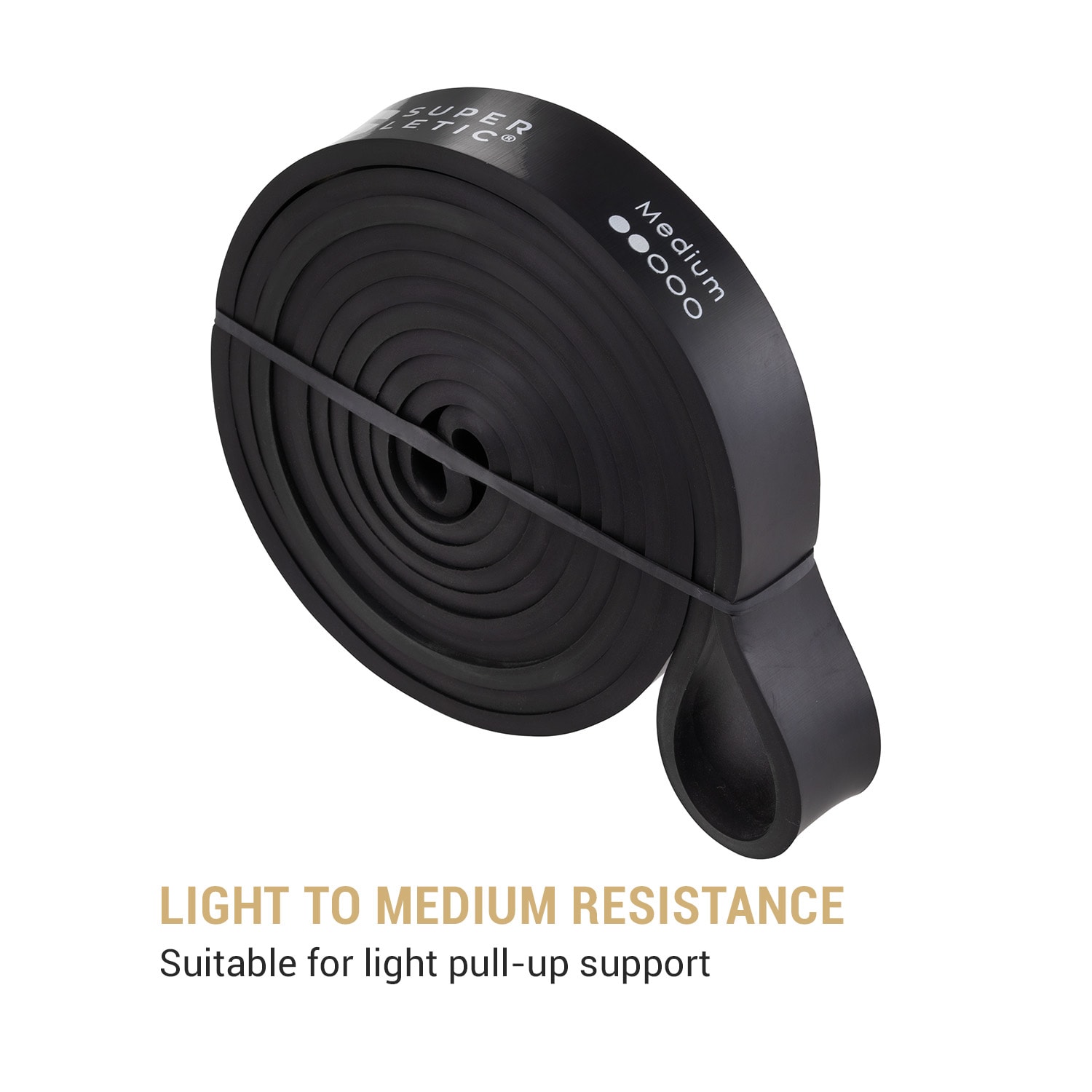 Uros, gumy do ćwiczeń Powerband, zestaw 3 sztuk, pętla, 100% lateks 3er-Set