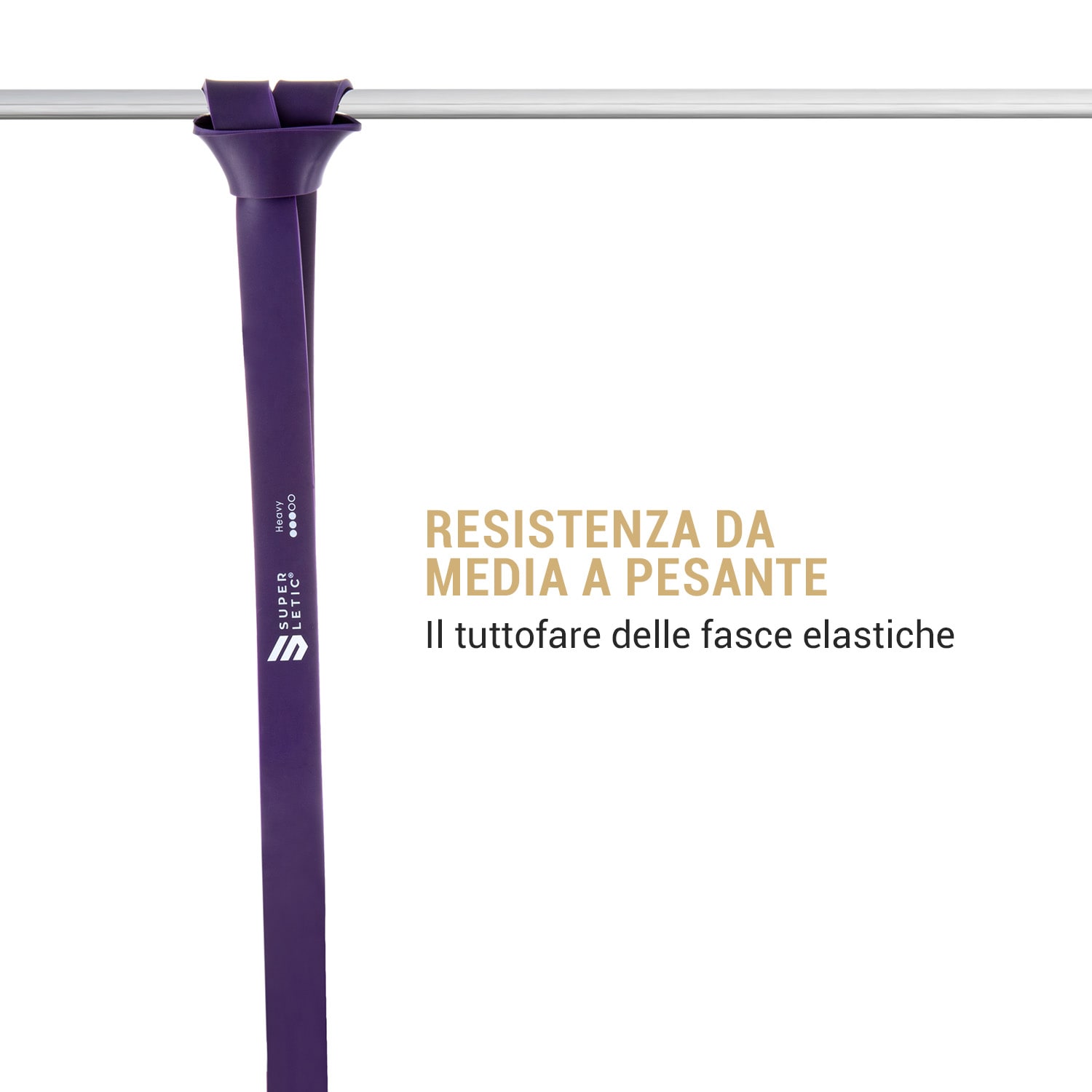 Uros, Powerband, Heavy, fascia elastica, loop, 100% latex 