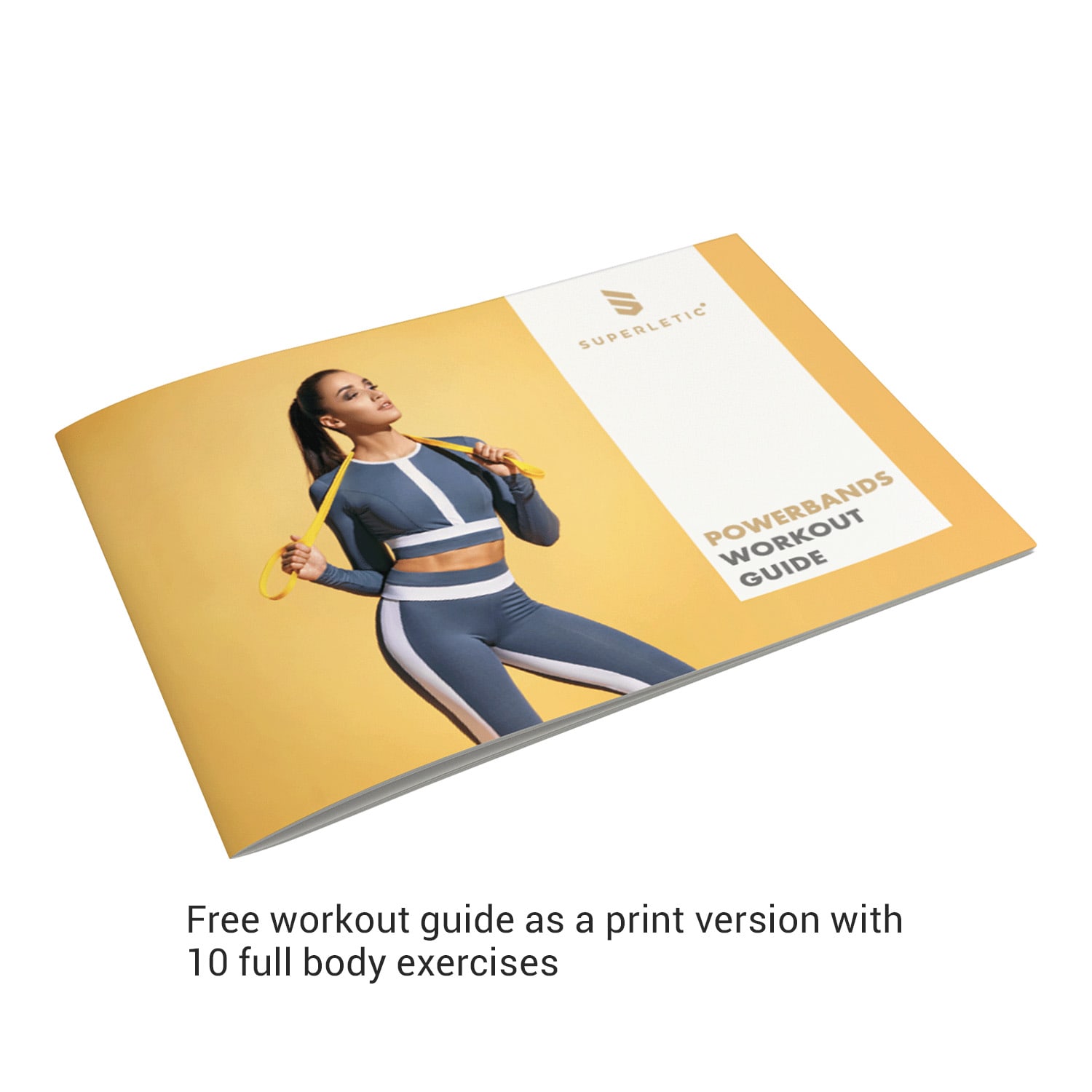 Uros, extensor elastic, Medium, bandă fitness, cerc închis, 100% latex mediu