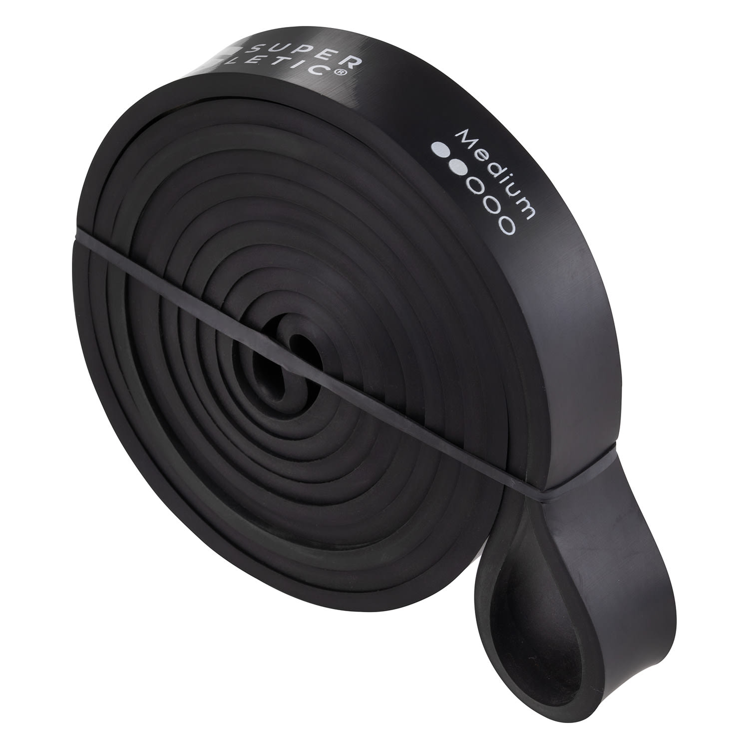 Uros, extensor elastic, Medium, bandă fitness, cerc închis, 100% latex mediu