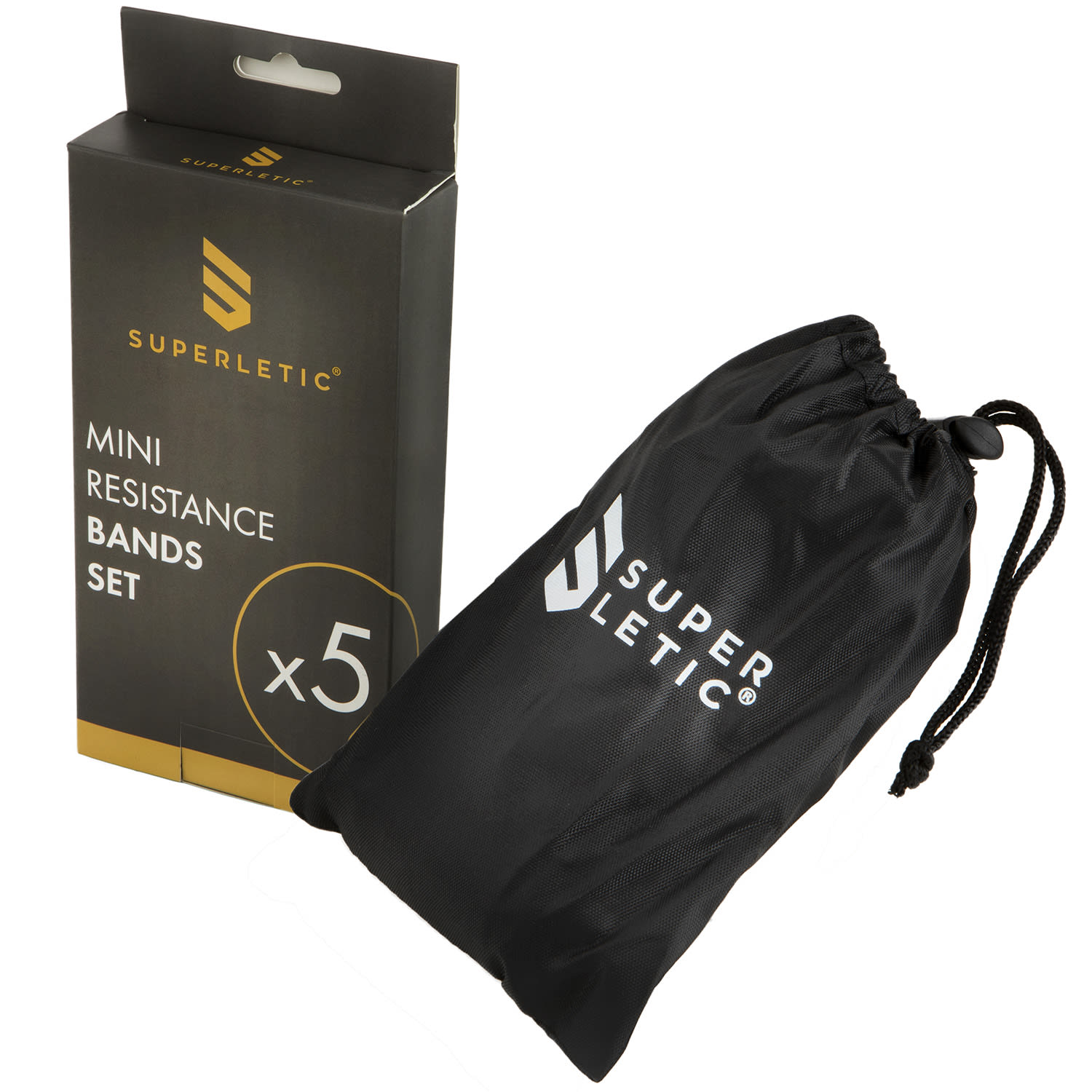 Uros Mini, expandéry, súprava 5 kusov, fitness gumy, slučka, 100 % latex ľahké