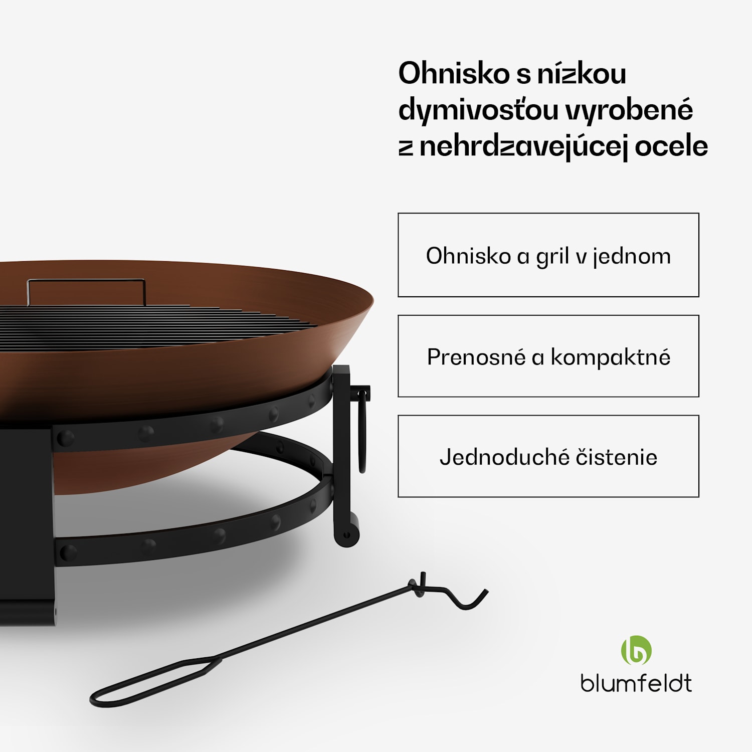 Magnus 2 v 1 miska na oheň 