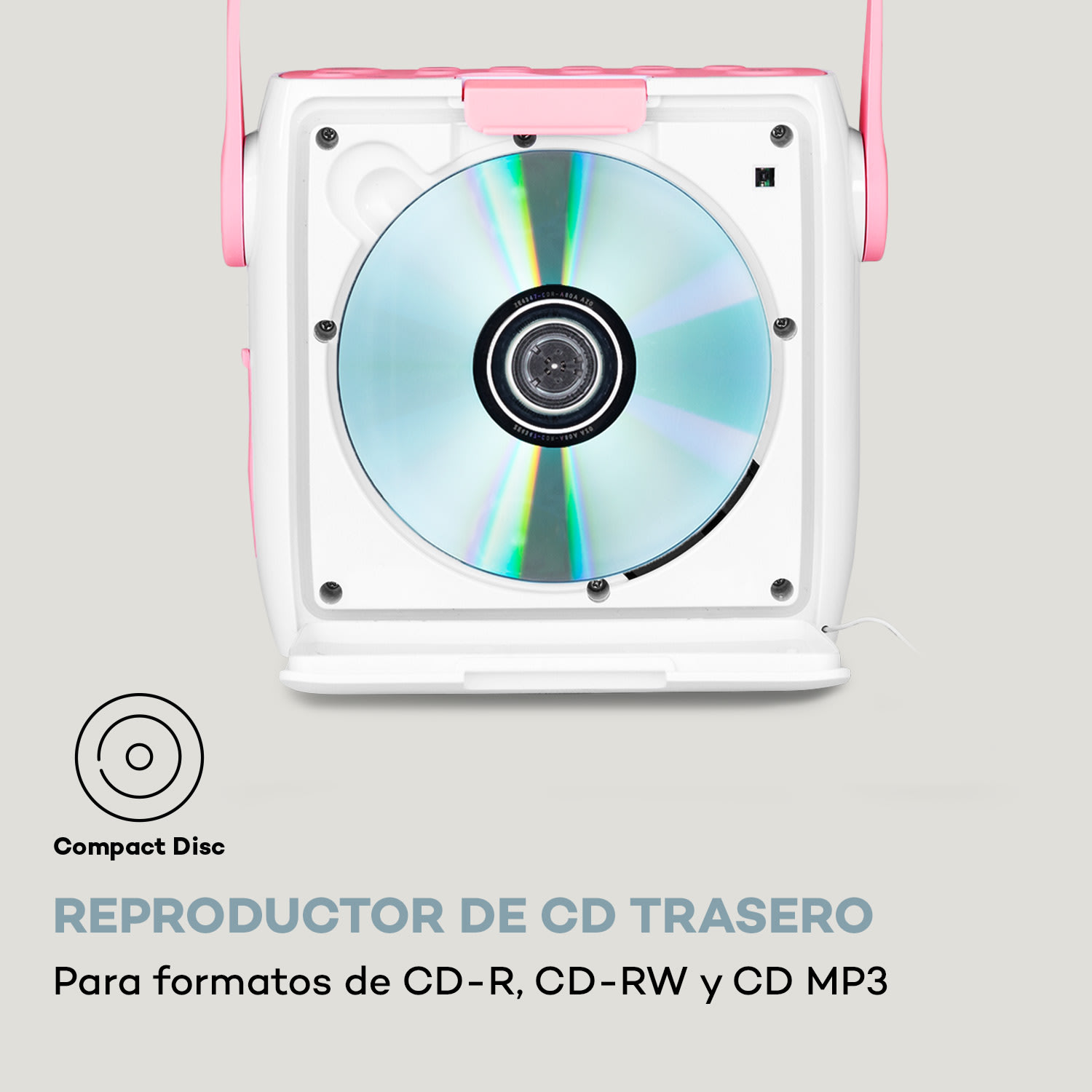 Splash Radio para la ducha BT DAB+/FM IPX4 puerto USB toma de auriculares USB-C batería  