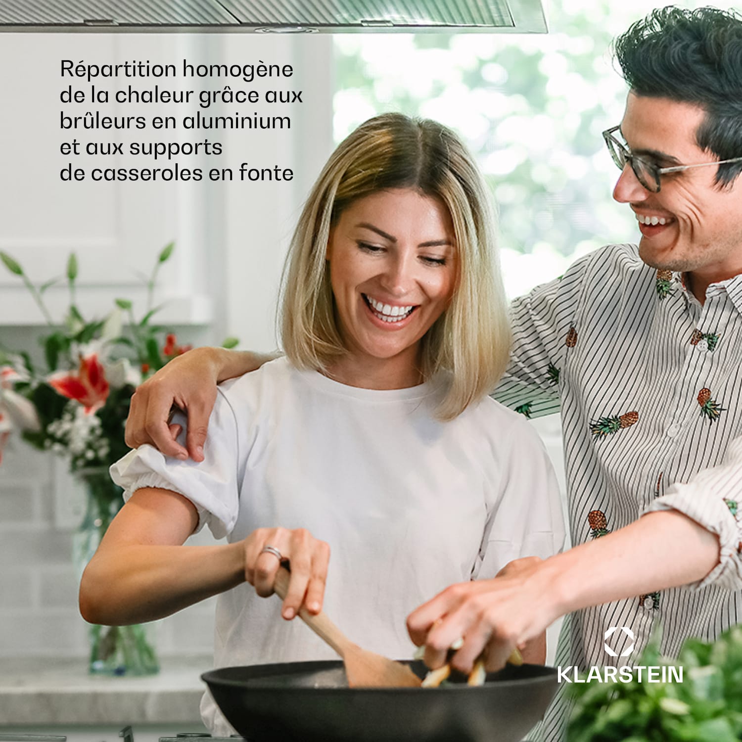 Alchemist 3 gaskookplaat 3-pits aluminium brander glaskeramiek 60 cm | 3 brander | Zilver