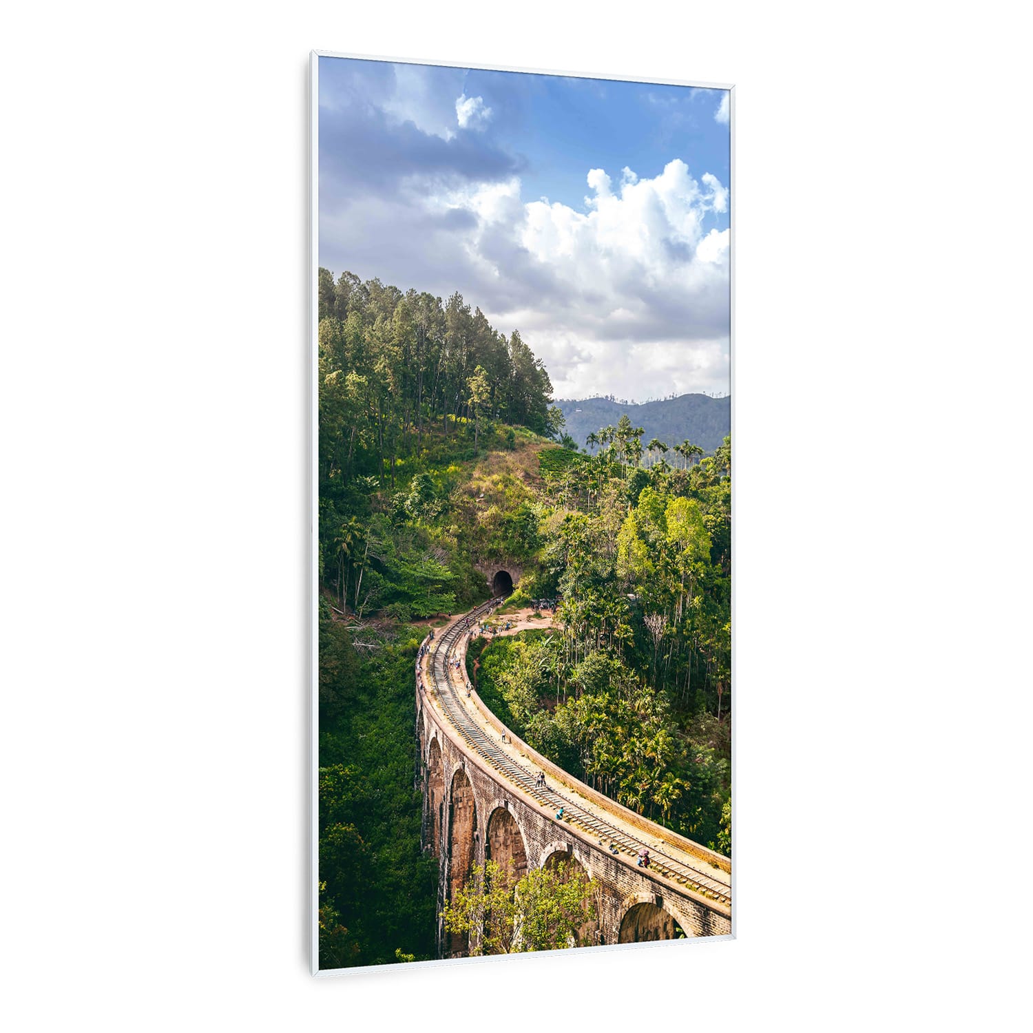 Air Art Smart Infrared Heating Train 60x120cm 700W 60 x 120 cm | Train, white frame