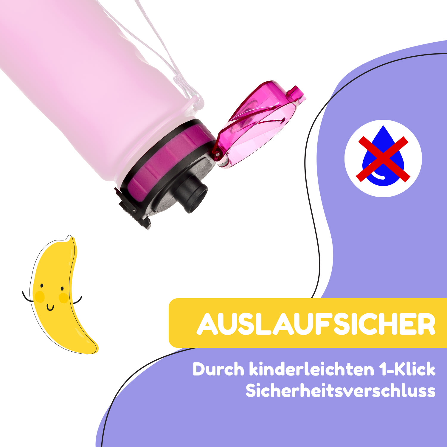 Schmatzfatz, coperchio di ricambio, altezza: 4,5 cm, diametro: 7 cm, senza BPA 