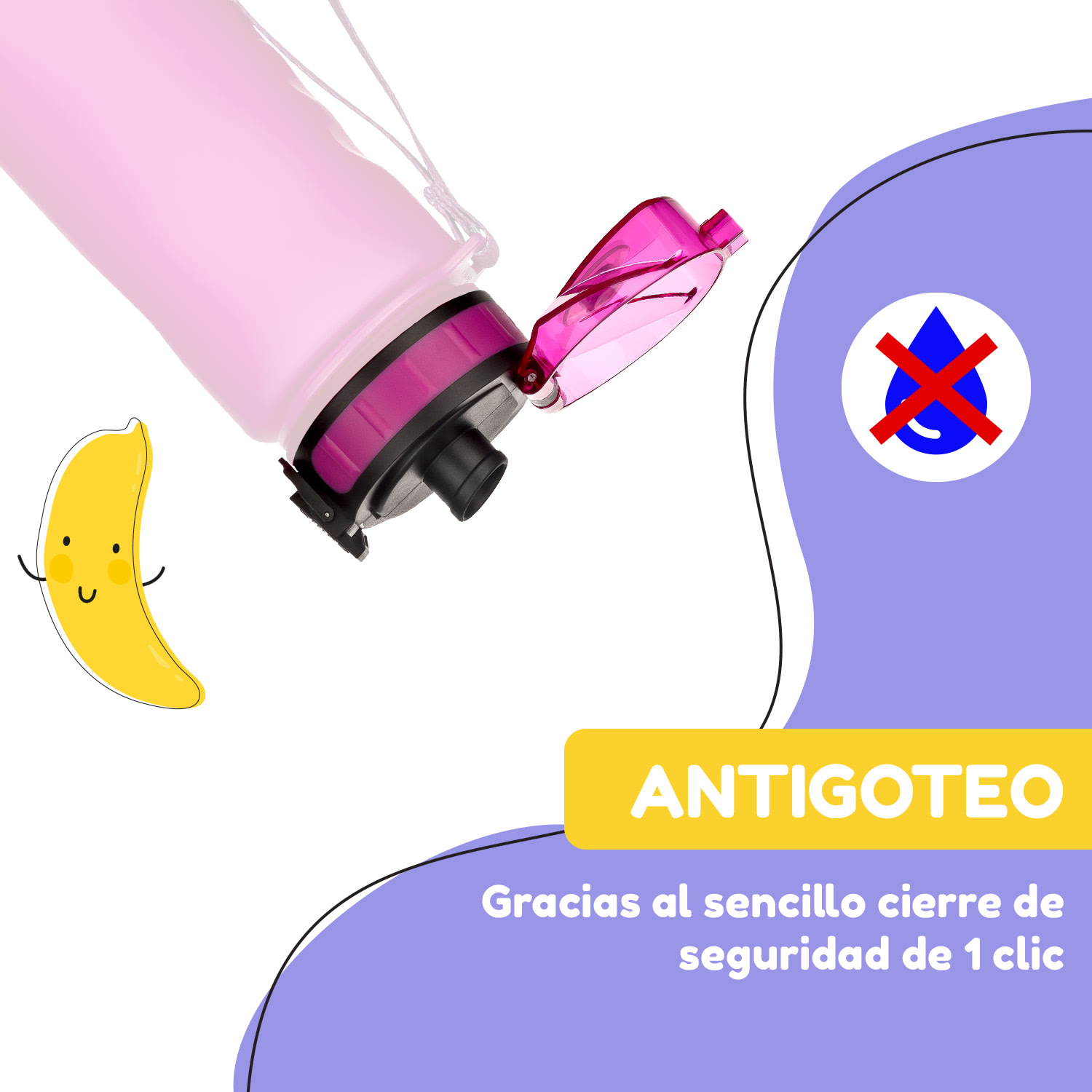 Tapa de repuesto Schmatzfatz Altura: 4,5 cm Diámetro: 7 cm Sin BPA 