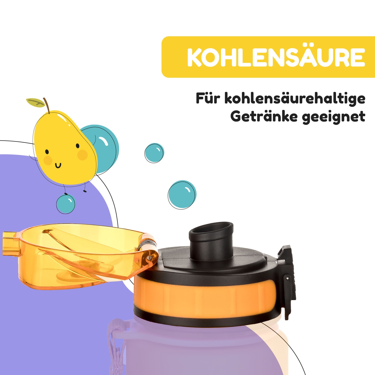 schmatzfatz Ersatzdeckel Höhe: 4,5 cm Durchmesser: 7 cm BPA-frei Merigold