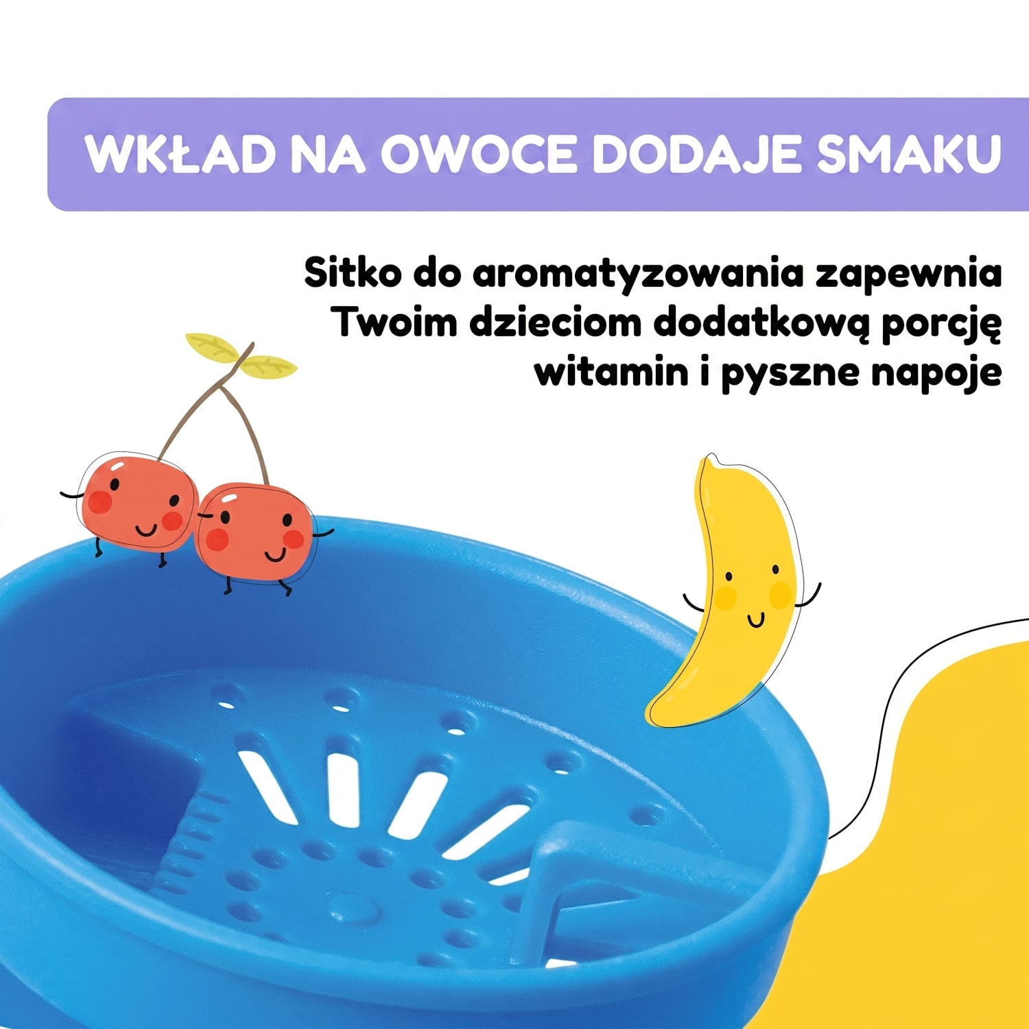 Schmatzfatz, butelka na napoje, 500 ml, 24 cm, tworzywo Tritan 500 ml | Niebieski