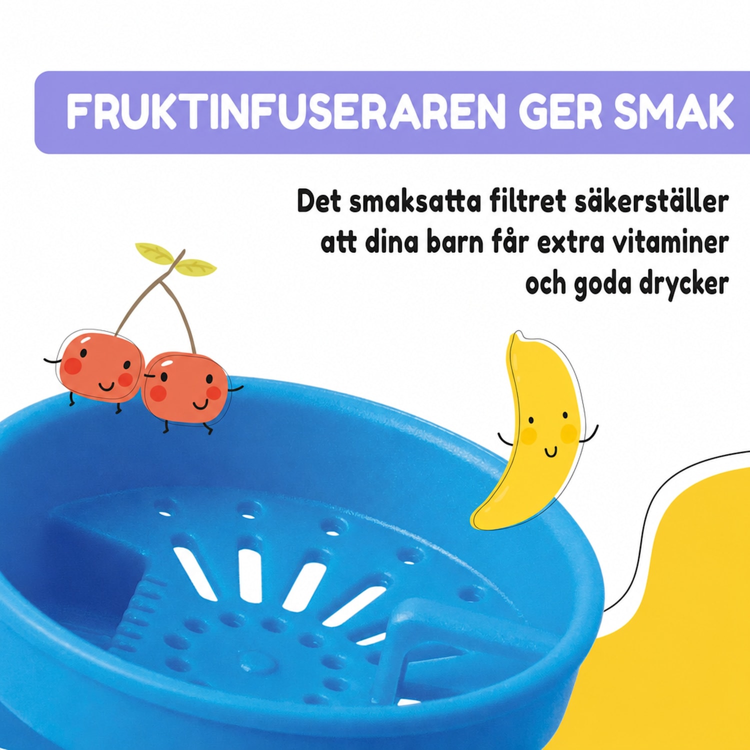schmatzfatz Wakaba barnmugg 500 ml | Tritan | bärrem | BPA-fri 500 ml | Blå