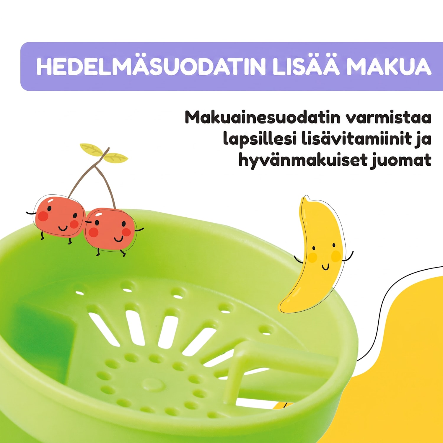 schmatzfatz Wakaba lasten juomapullo 500 ml | Tritan | Kantolenkki | BPA-vapaa 500 ml | Limenvihreä