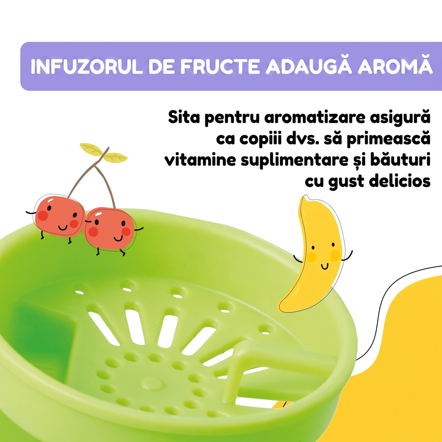 Schmatzfatz, sticlă de băut, sticlă sport, 500 ml, 24 cm, Tritan 500 ml | Verde lămâie