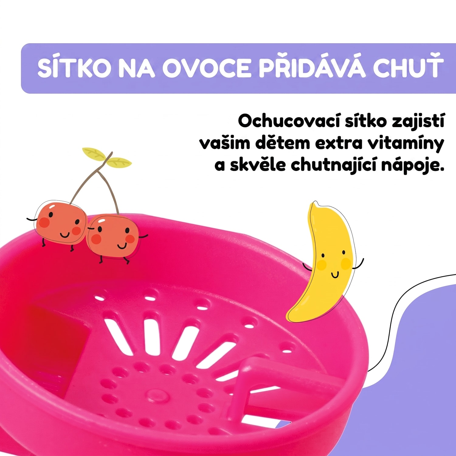 Schmatzfatz, láhev na pití, sportovní lahev, 500ml, 24cm, Tritan 500 ml | Fuchsie