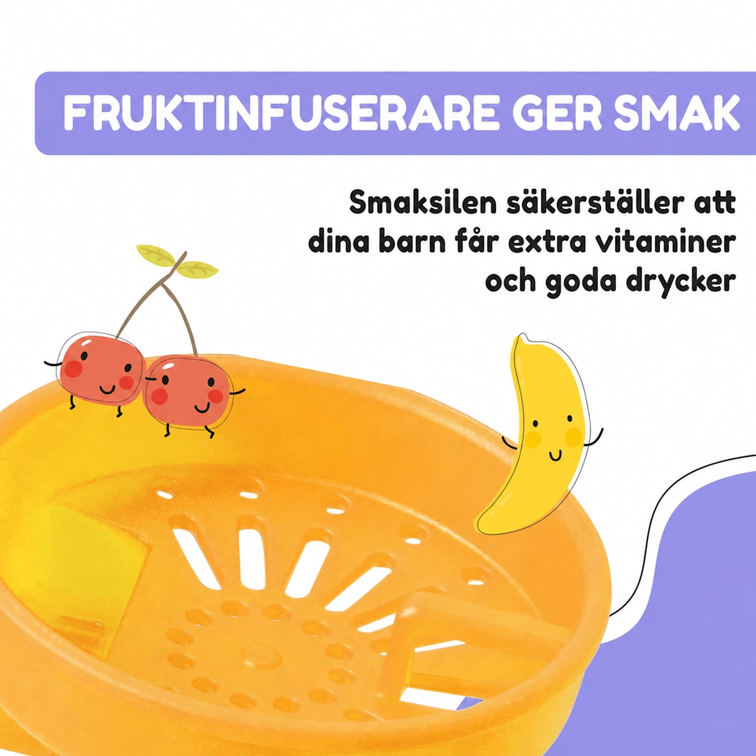 schmatzfatz Wakaba barnmugg 500 ml | Tritan | bärrem | BPA-fri 500 ml | Orange