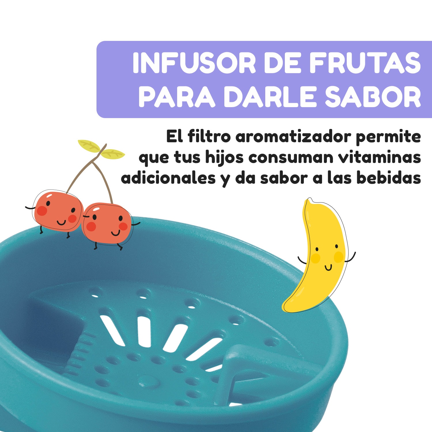 schmatzfatz botella deportiva 500 ml 24 cm Tritan 