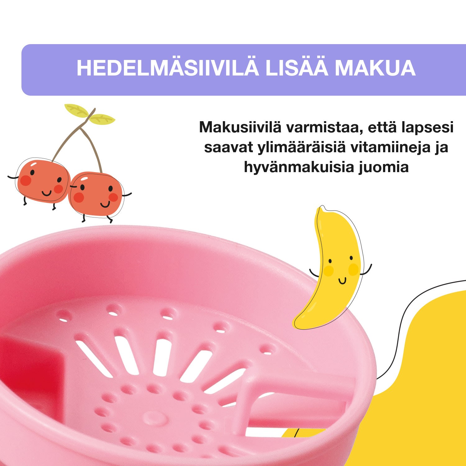 schmatzfatz Wakaba -juomapullo | 350 ml | Tritan | kantolenkki | BPA-vapaa 350 ml | Karkki Pinkki