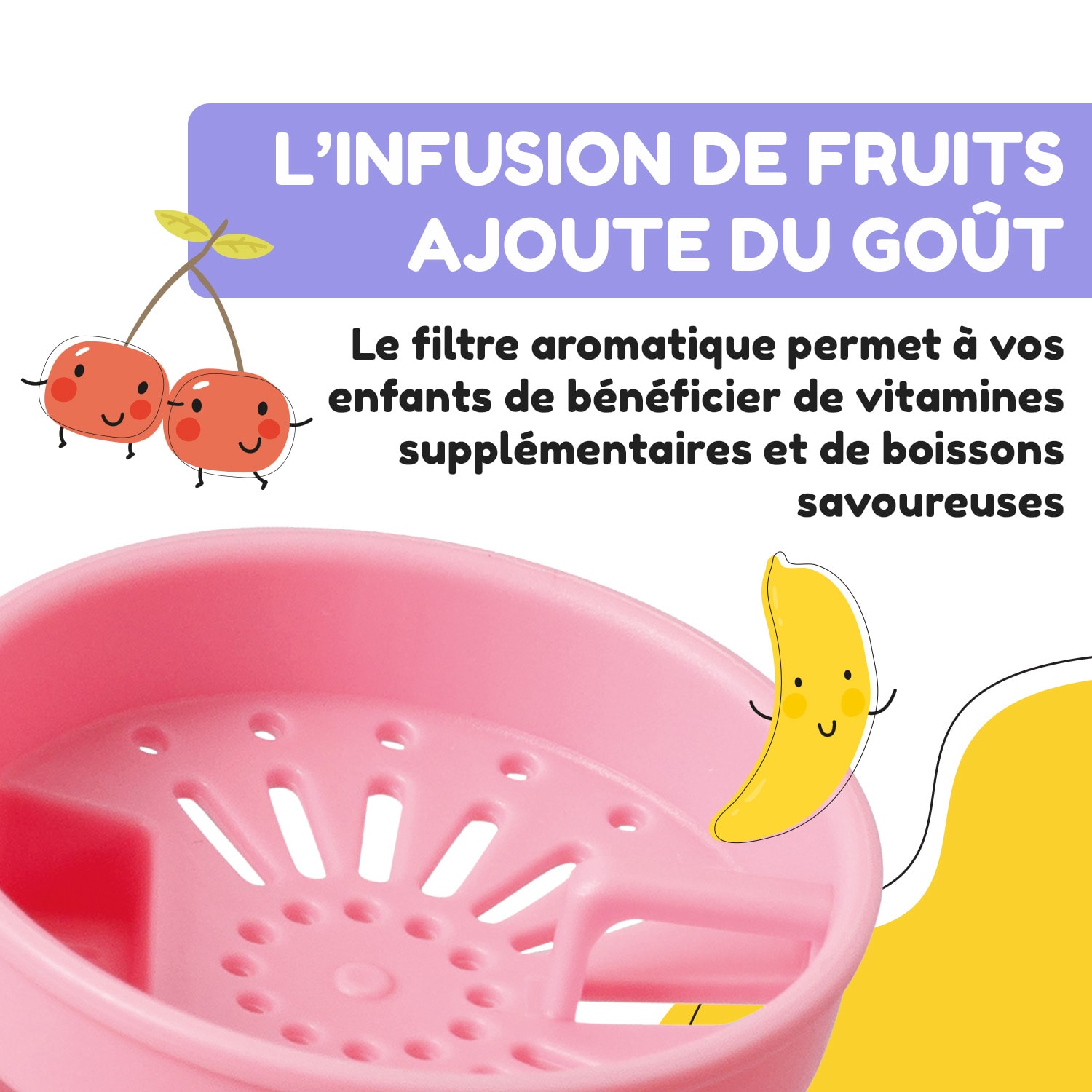 schmatzfatz drinkfles sportfles 350 ml 18 cm Tritan 350 ml | Candy Pink