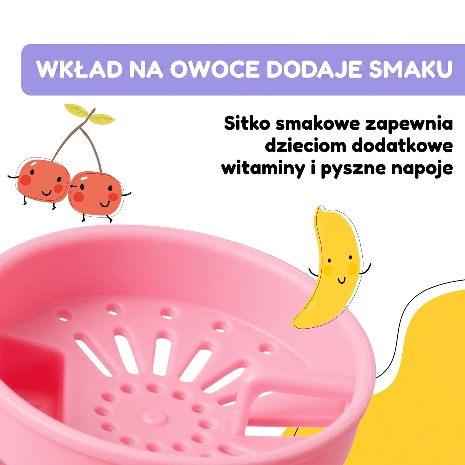 Schmatzfatz, butelka na napoje, 350 ml, 18 cm, tworzywo Tritan 350 ml | Cukierkowy róż