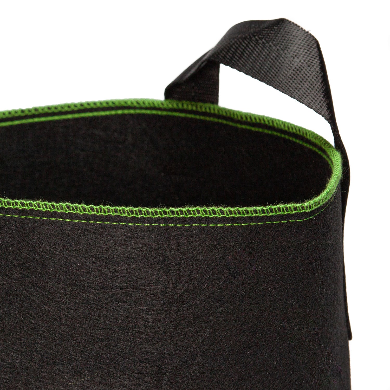 Set van 5 plantenzakken 40 liter vlies met handgrepen 