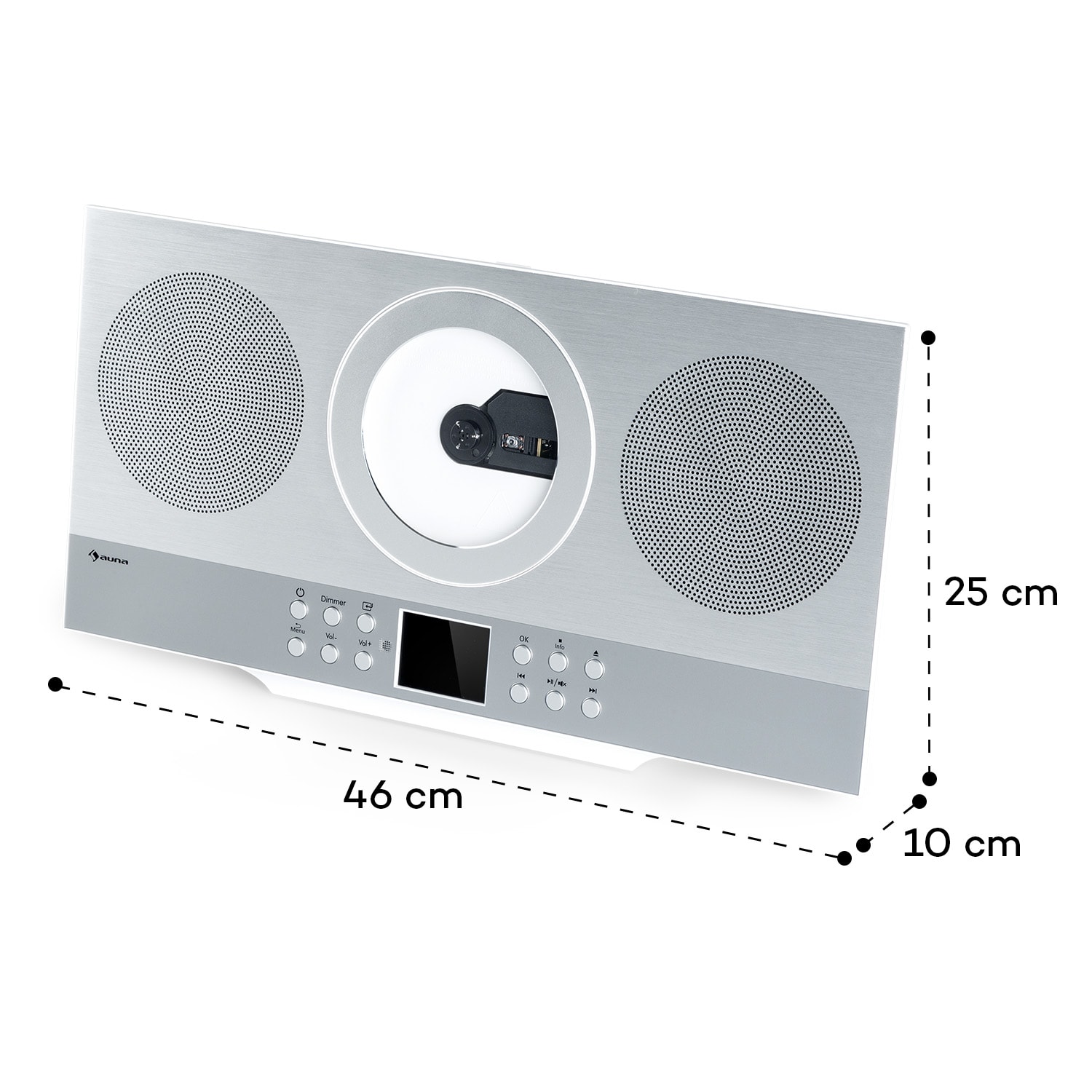 Silver Star CD HiFi Amplificateur Récepteur radio Internet/DAB+/FM lecteur CD WiFi