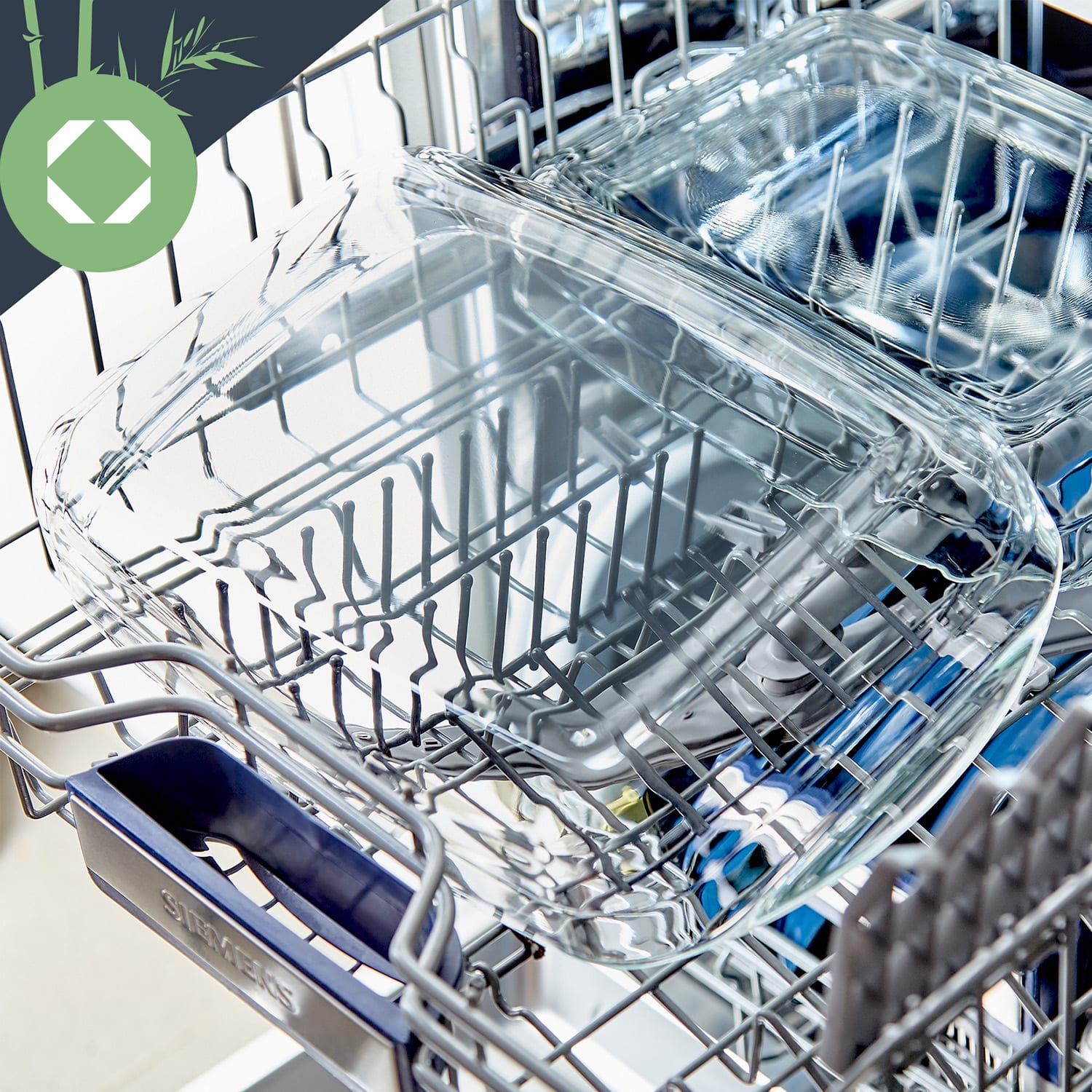 Ovenschaal 2600 ml 355 x 55 x 220 mm hoogwaardig glas