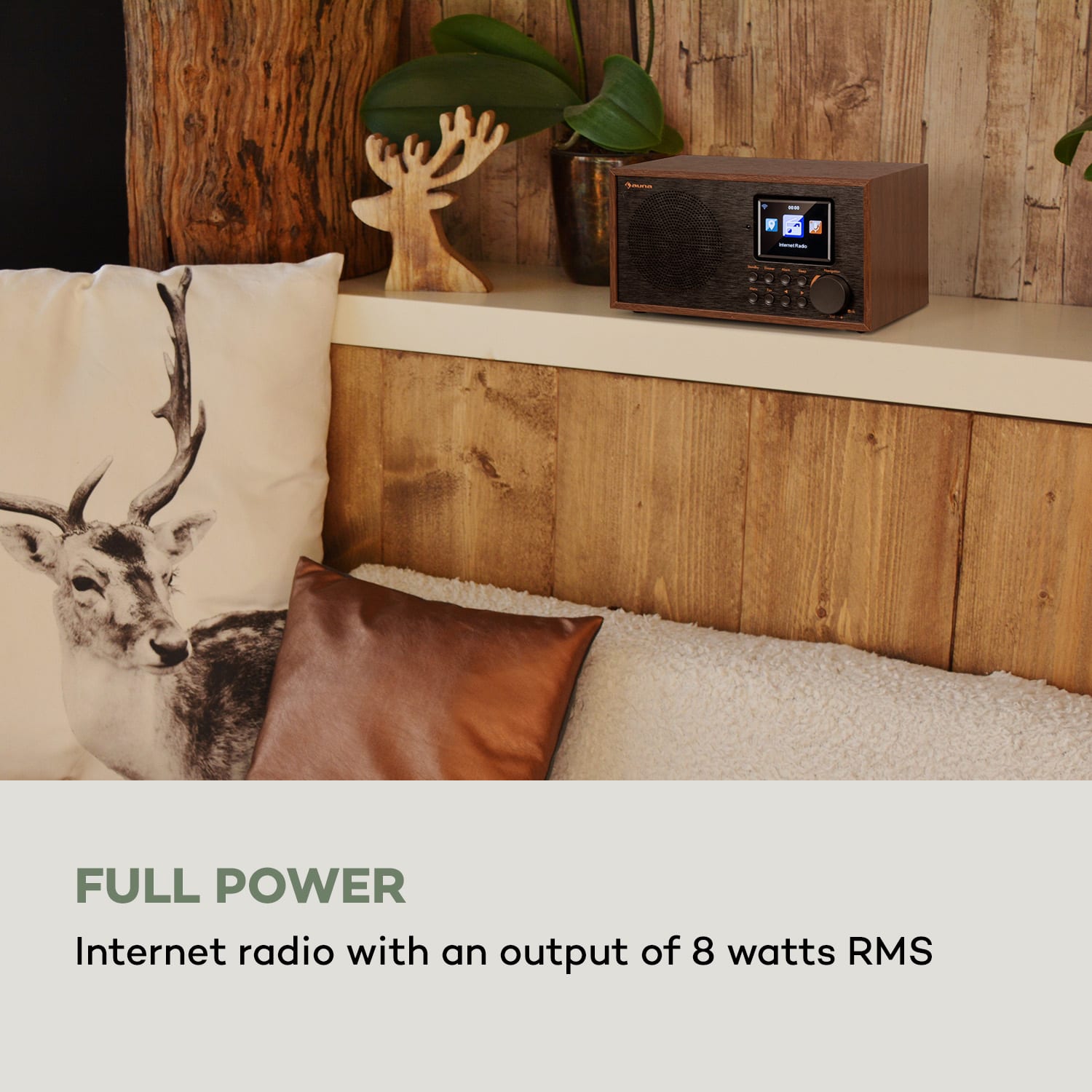 Silver Star Mini Internet DAB +/- UK radio, WiFi, BT, USB, kontrola aplikacija