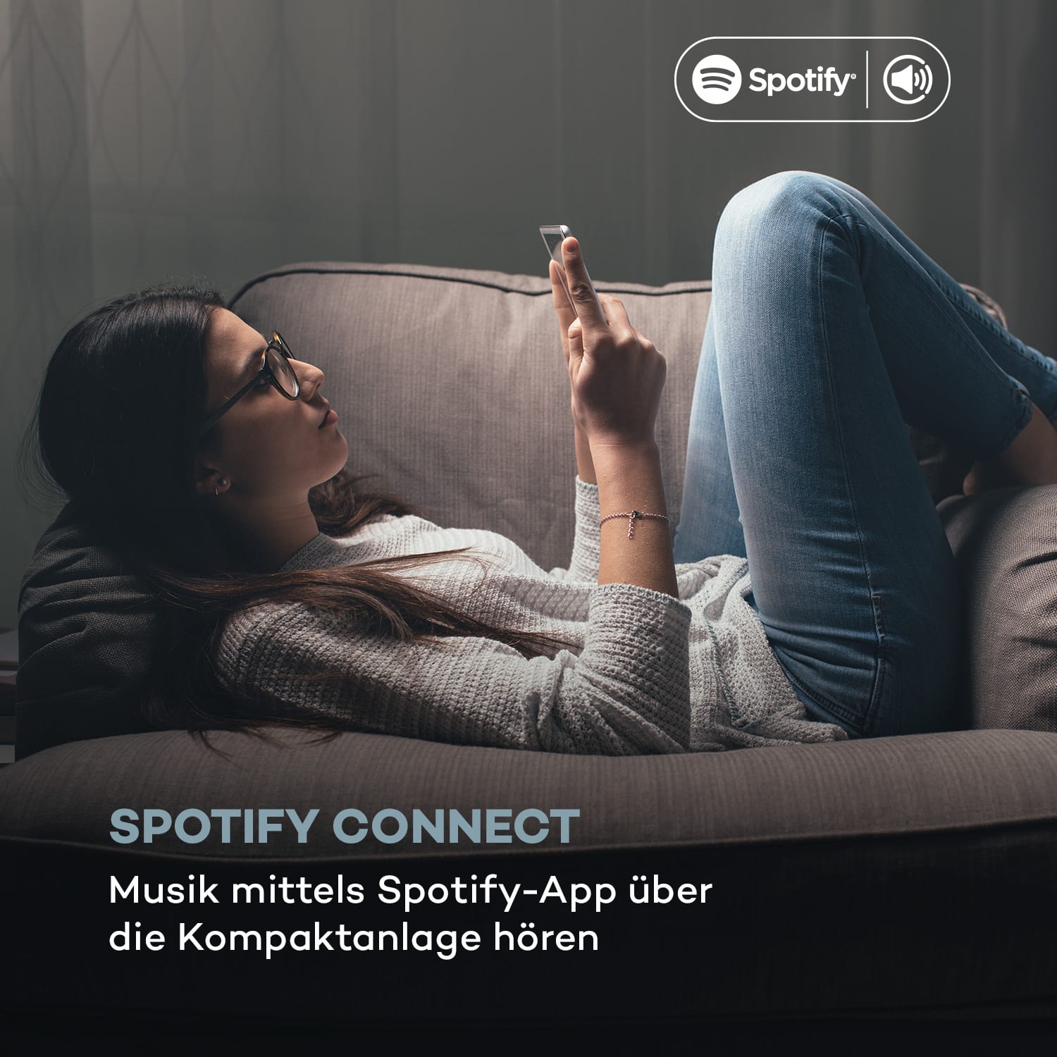 Harvard Micro-Stereoanlage DAB+ UKW-Tuner BT CD-Player USB-Charger