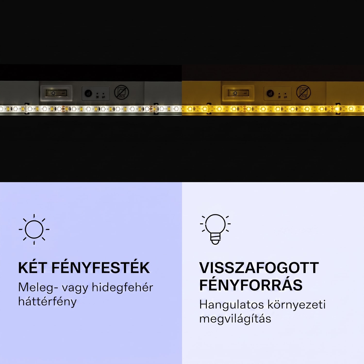 Wondersky, infravörös mennyezeti hősugárzó, 60 x 6,5 x 60 cm (SzxMxM), 350 W,  IP44 350 W | Egypaneles
