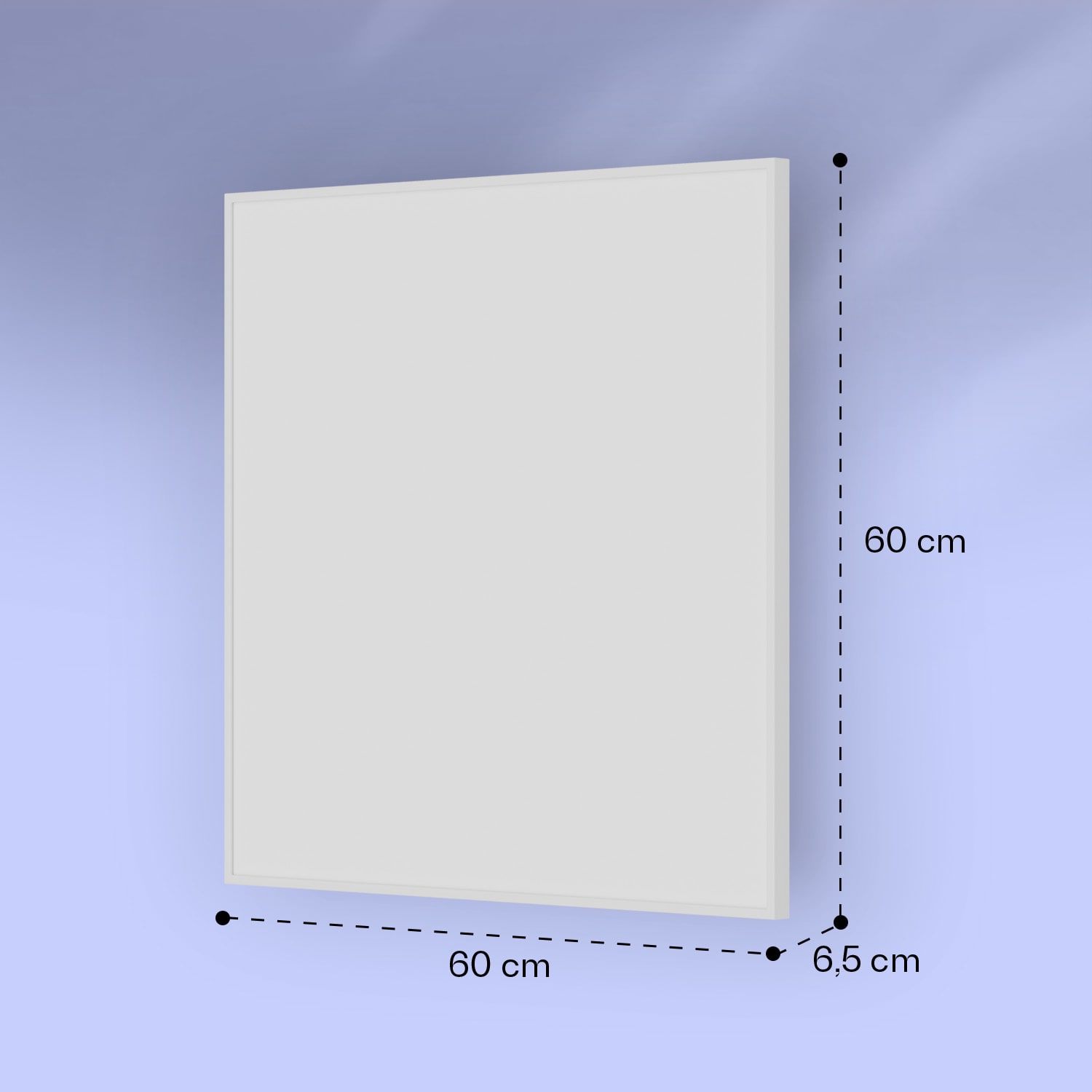 Wondersky infrapunalämmitin kattoon 350 W 60 x 6,5 x 60 cm (leveys x korkeus x syvyys)  IP44 350 W | Yksi paneeli
