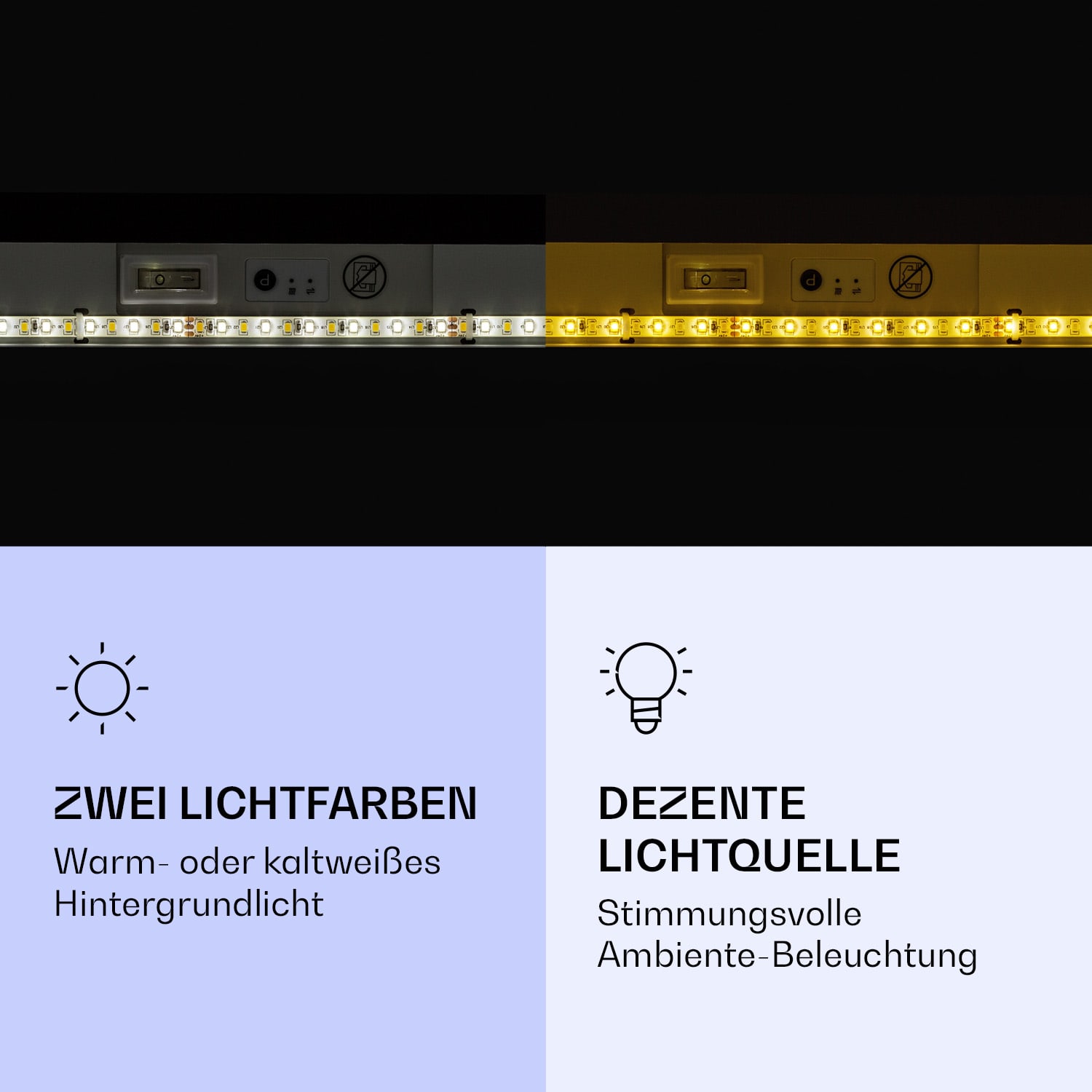 Radiateur infrarouge de plafond Wondersky lot de 2 350 W 60 x 6,5 x 60 cm (LxHxP) IP44 350 W | Panneau double