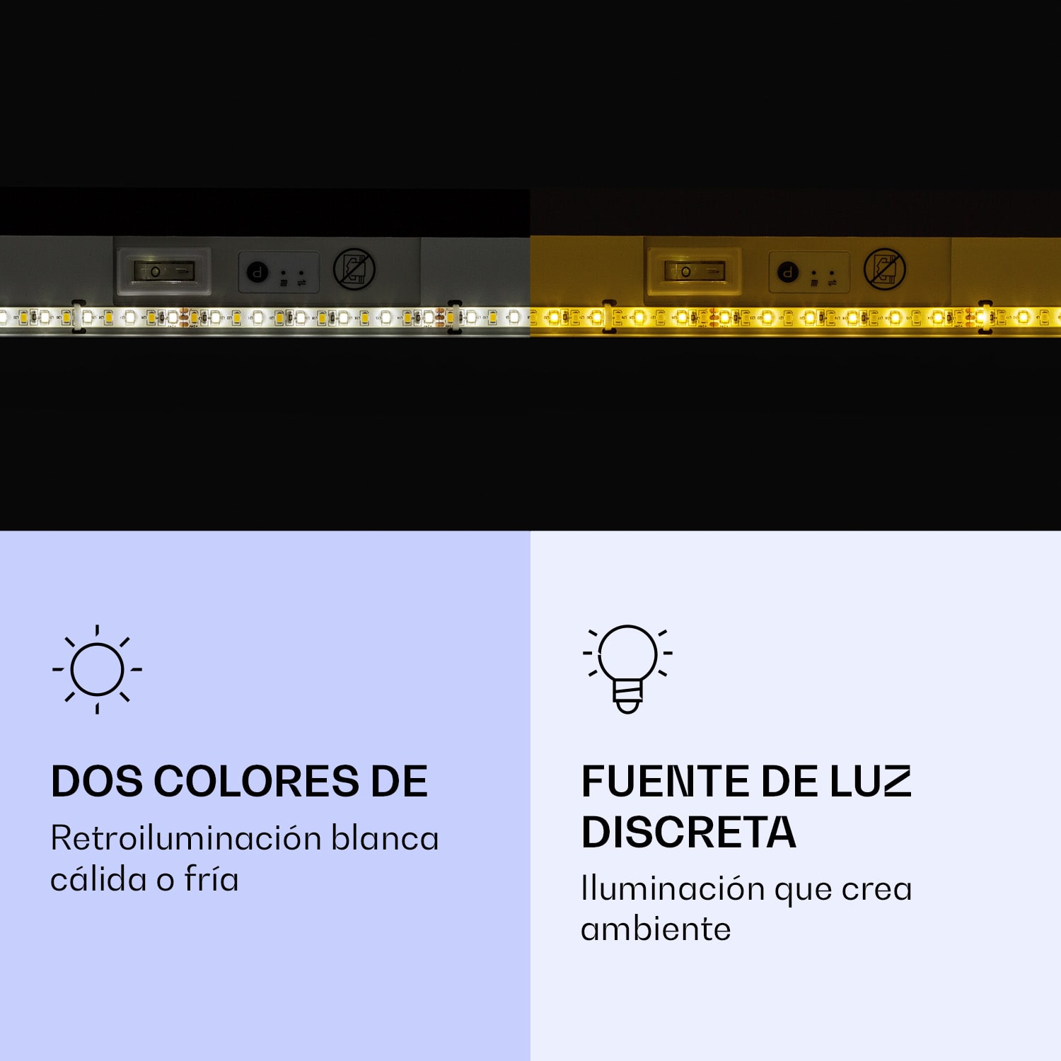 Calefactor por infrarrojos de techo Wondersky Juego de 2 350W 60 x 6,5 x 60 cm (ancho x alto x fondo)  IP44 350 W | Panel doble