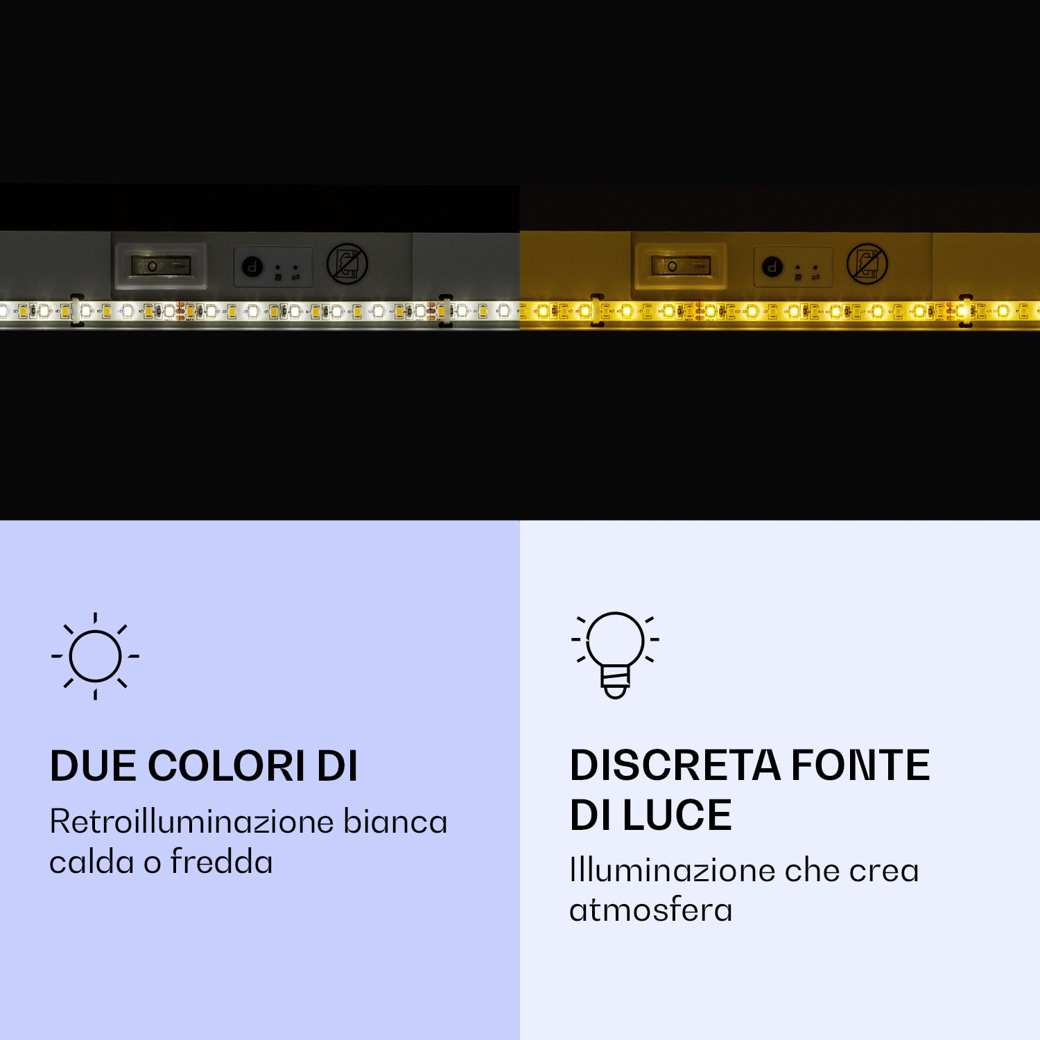 Wondersky - Pannello riscaldante a infrarossi da soffitto, set da 2 pz., 350 W, 60 x 6,5 x 60 cm (LxAxP) IP44 350 W | Pannello doppio