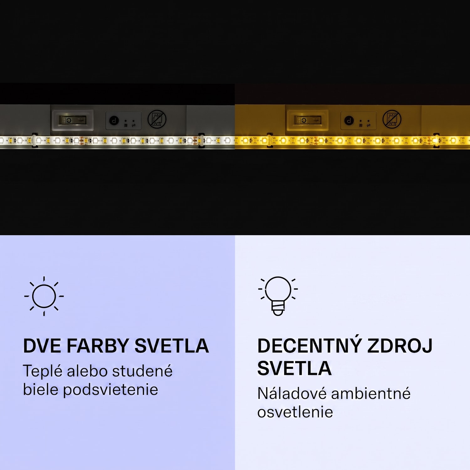 Wondersky, infračervený stropný ohrievač, súprava 2 ohrievačov, 60 x 6,5 x 60 cm (Š x V x H), 350 W, IP44 350 W | Dvojpanel