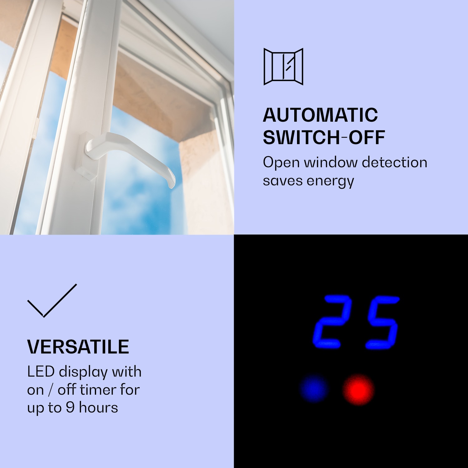 Studio Light & Fire 1 Smart haard 1000/ 2000W MDF wifi-bediening 
