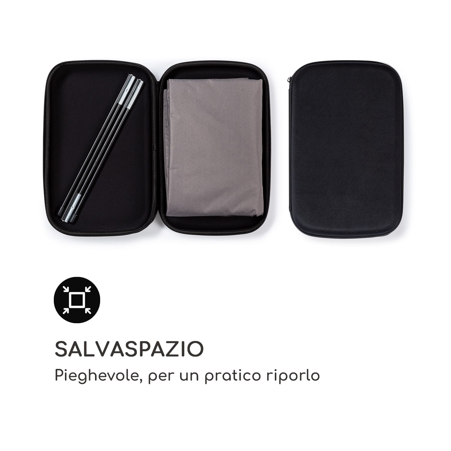 Copri ombrellone Saint-Tropez in polipropilene UV50+  chiusura a zip 