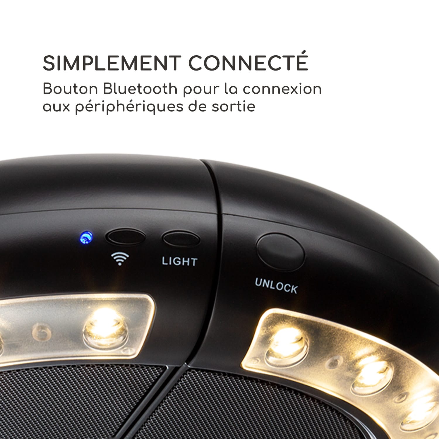St. Tropez licht en bluetooth luidspreker voor parasol led oplaadbare batterij 