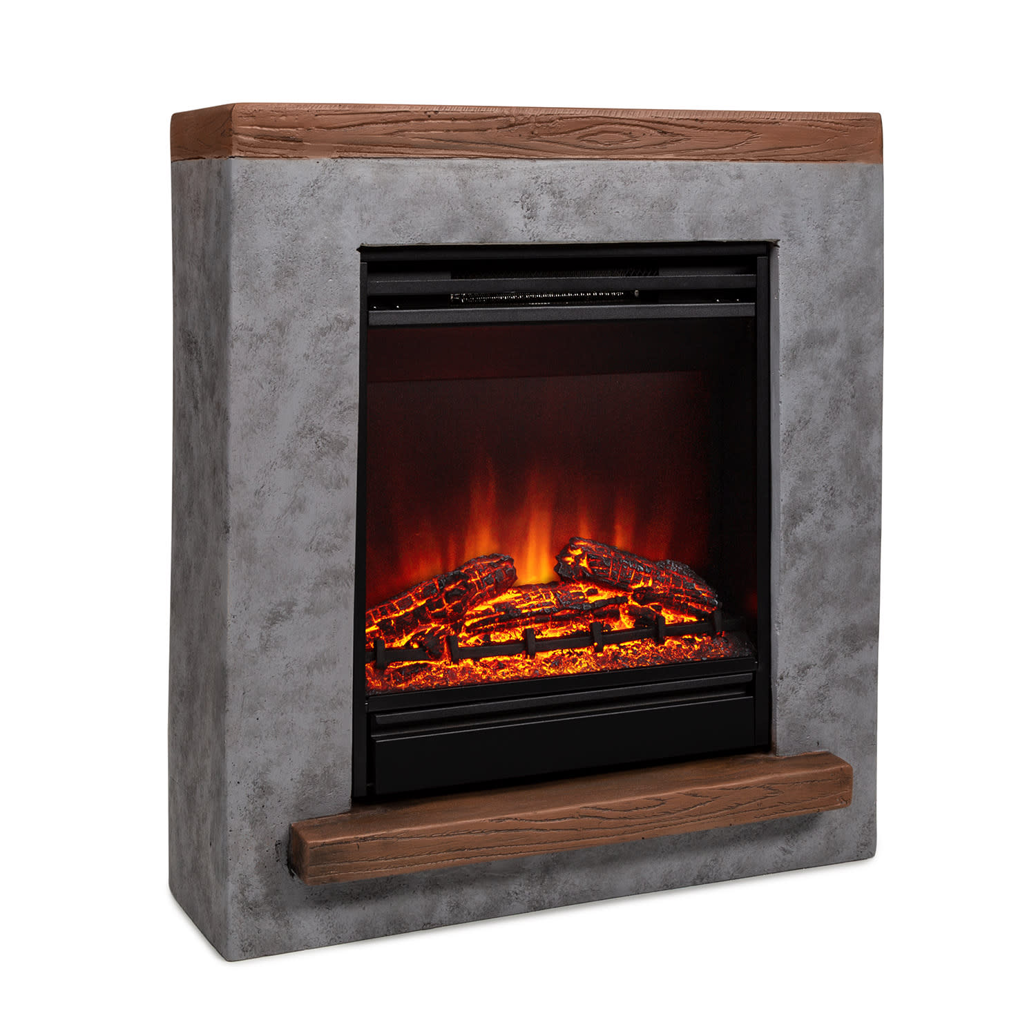 Fort Rock, elektrický krb, 1800 W, 10-30 °C, dálkové ovládání