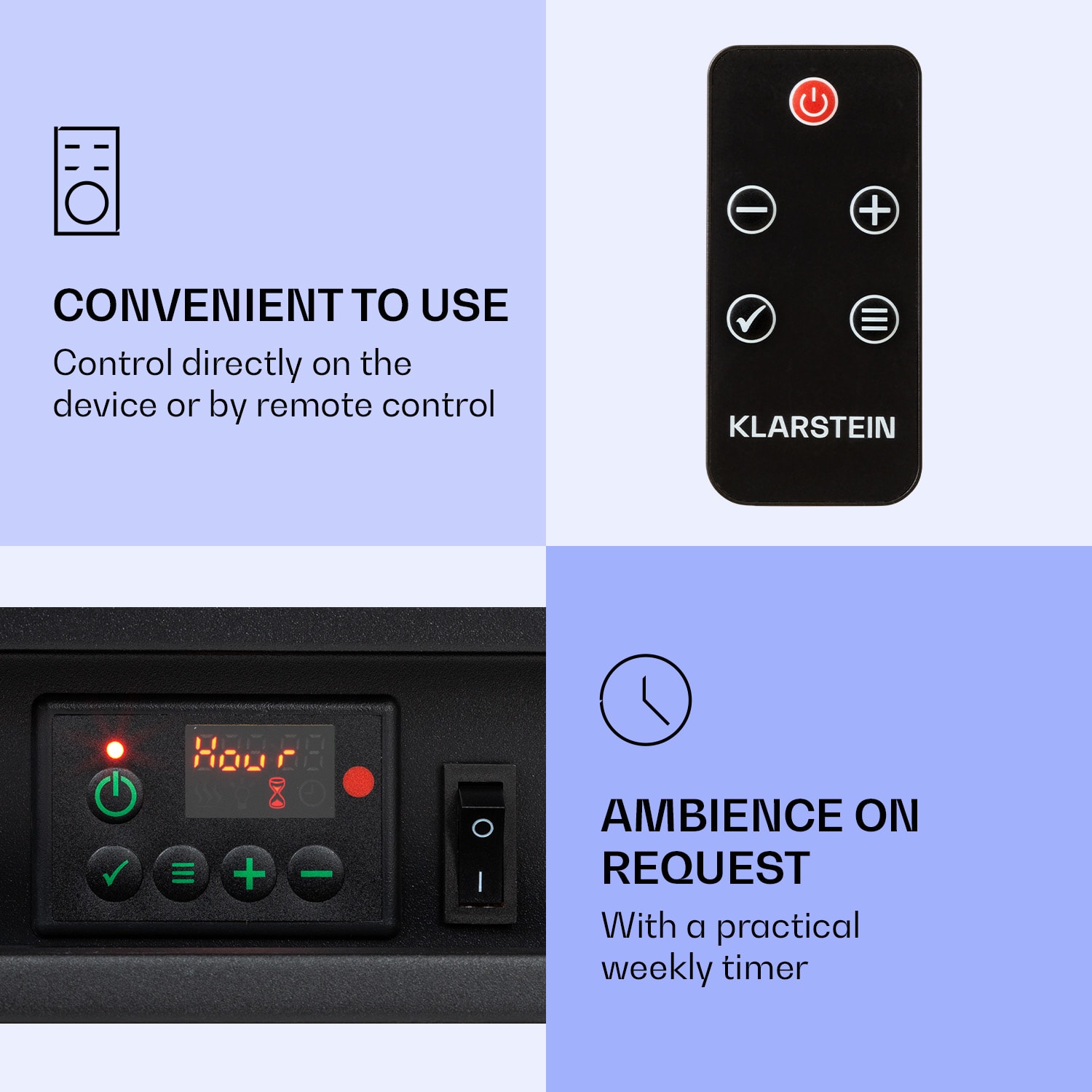 Frosty Peak Elektrický krb 1800 W Funkcia vykurovania 10 až 30 °C Diaľkové ovládanie 