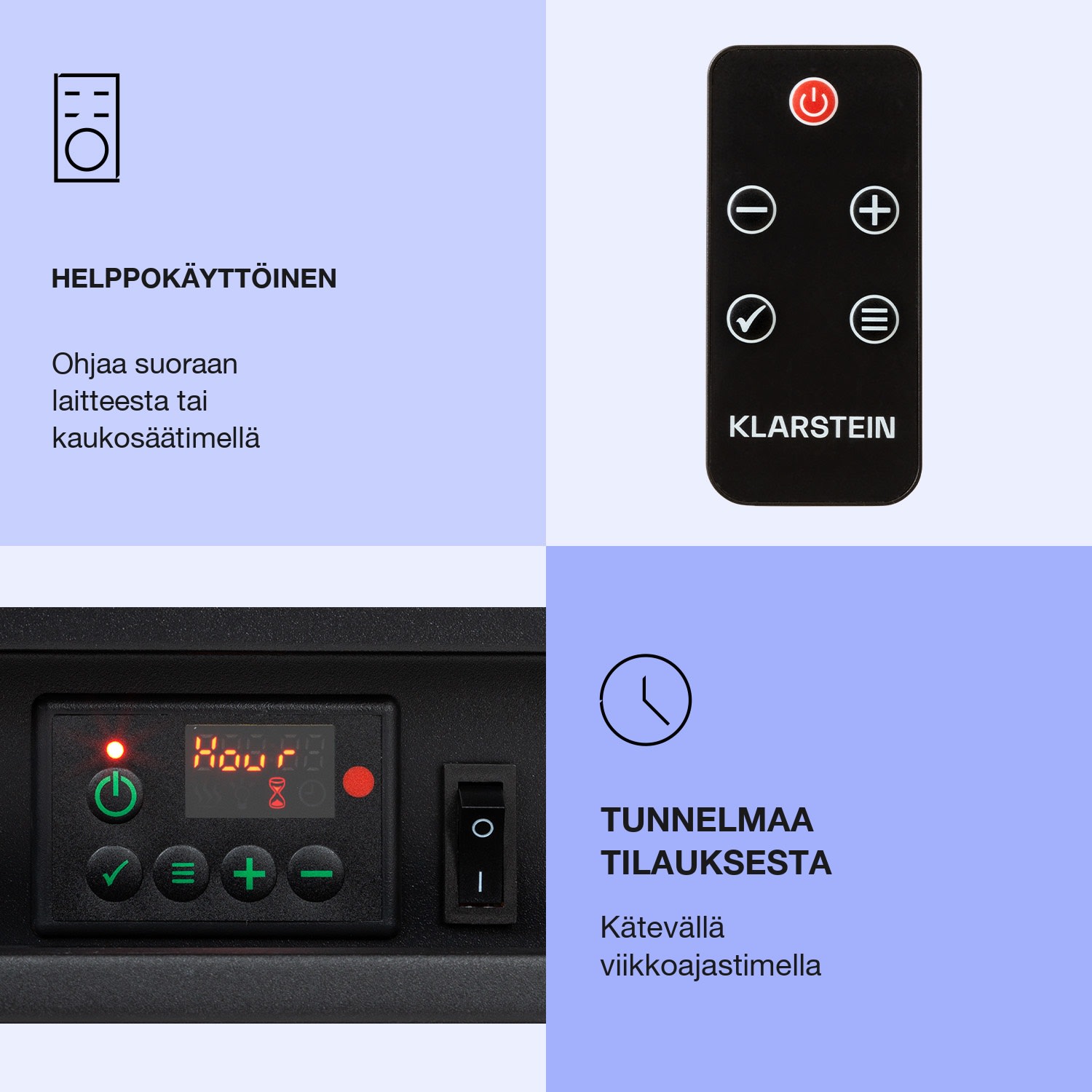 Beerenberg-sähkötakka 1800 W lämmitystoiminto 10–30 °C kaukosäädin Tummanruskea