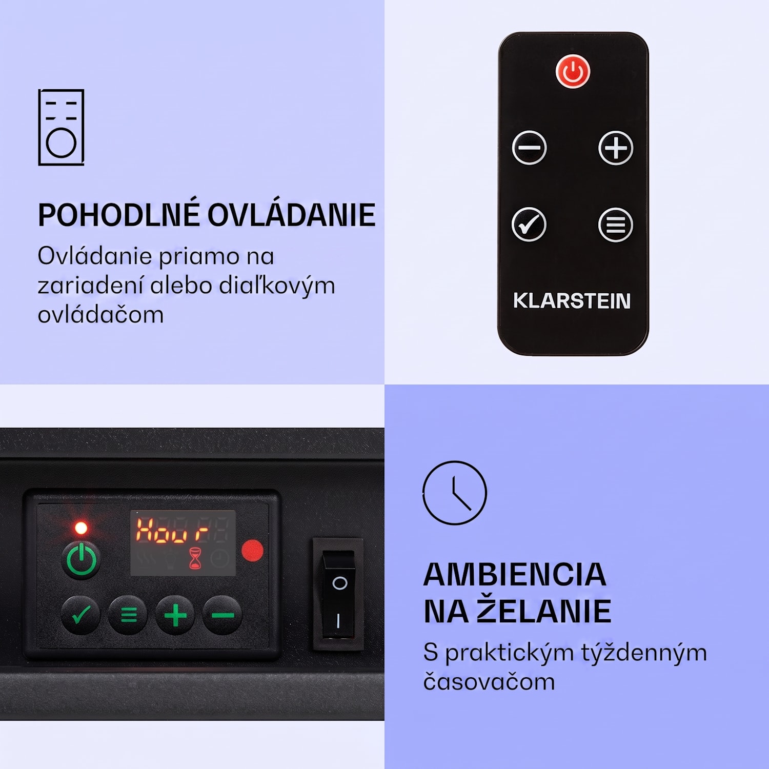 Beerenberg, elektrický krb, 1800 W, funkcia vykurovania 10 až 30 °C, diaľkové ovládanie Tmavohnedá
