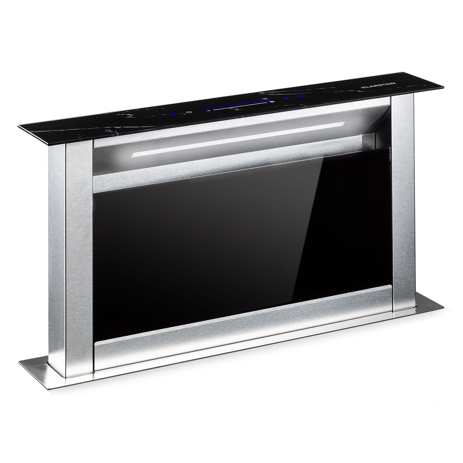 Royal Flush Eco Cooker Hood 60 cm 576 m³/h A+  60 cm | Black / Black Marble | Stainless Steel